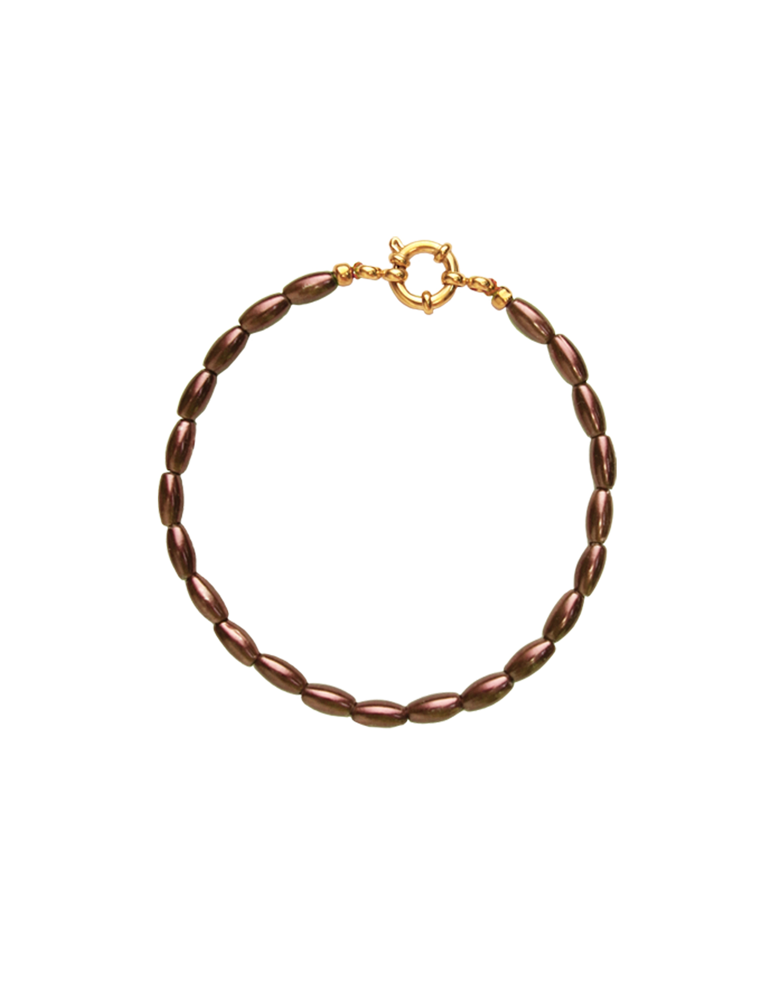 Harper & Yve Armband Polly AW25BACC13 Donker bruin