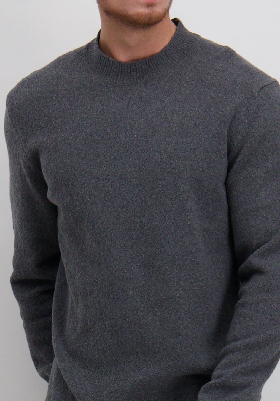 Jack & jones Trui Blamaverick 12286144 Midden grijs