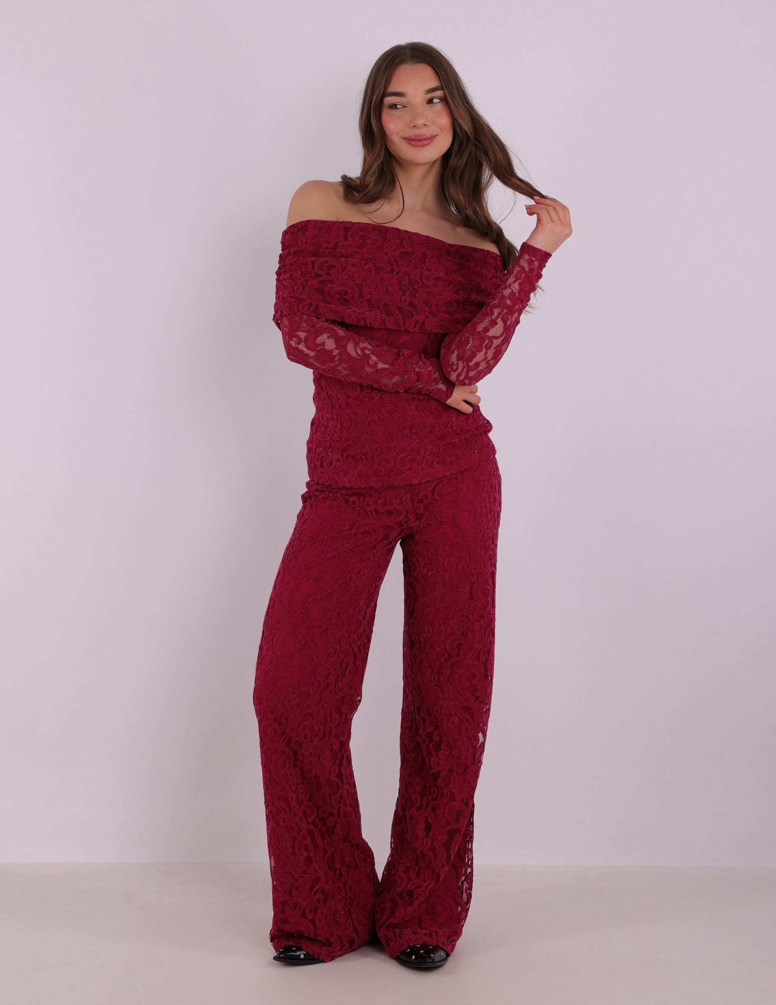Harper & Yve Broek Lola SS6P102 Donker rose
