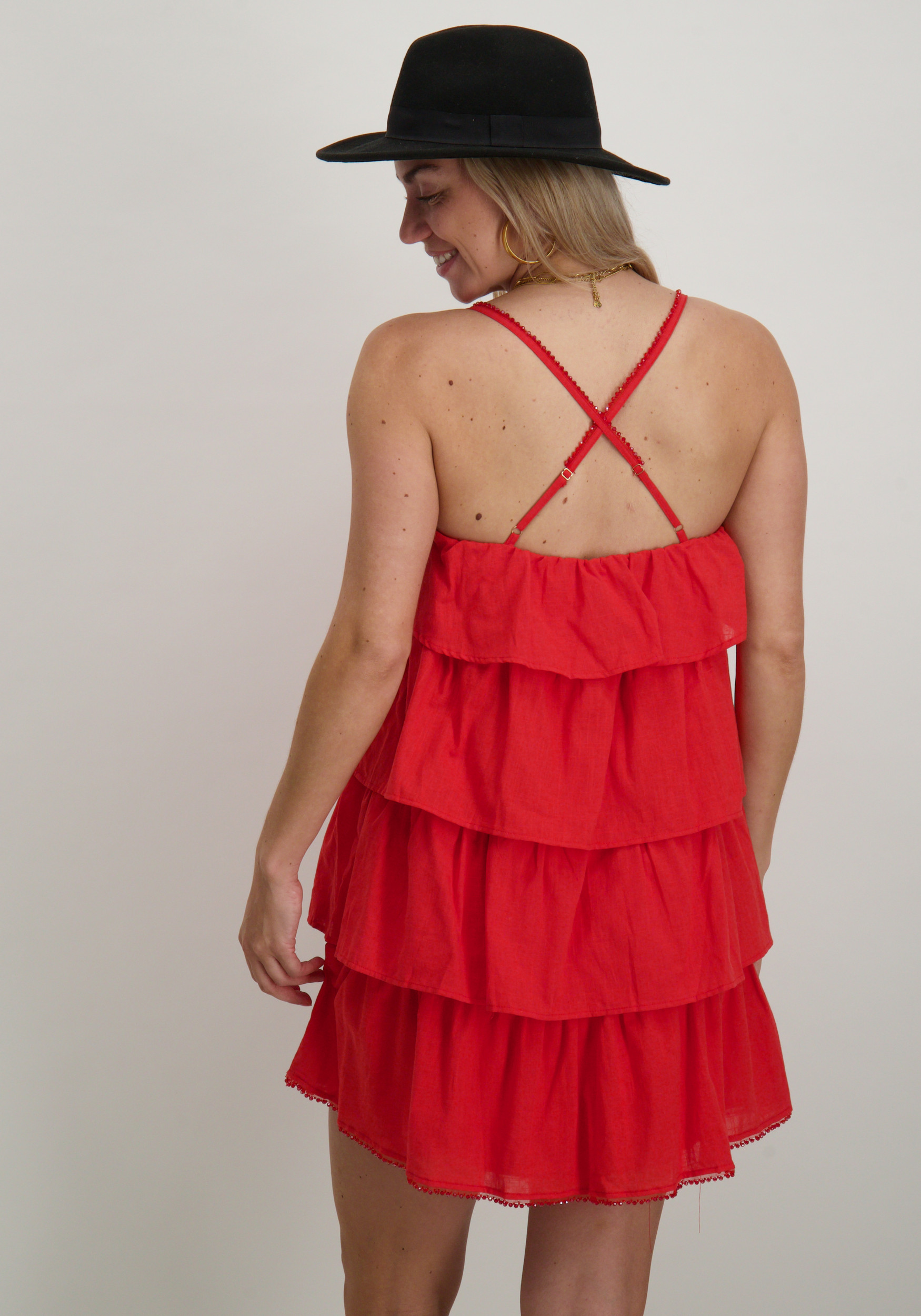 Harper & Yve Jurk Kaye HS25P909 Rood