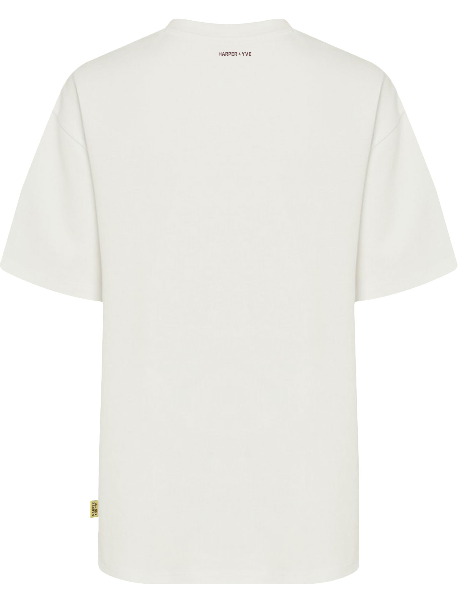 Harper & Yve T-shirt Mexicansun HS6Y308 Ecru