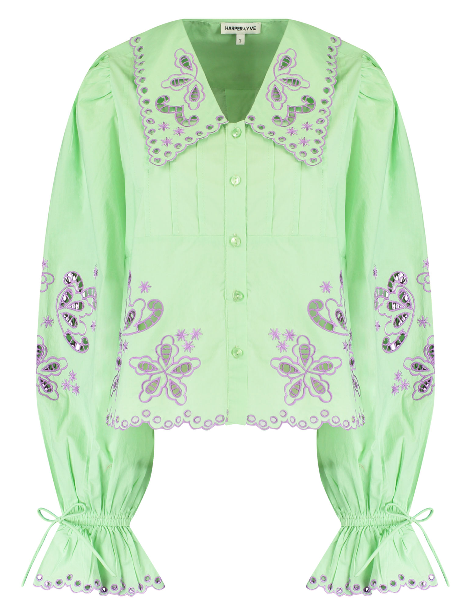 Harper & Yve Blouse Candice SS25C603 Groen