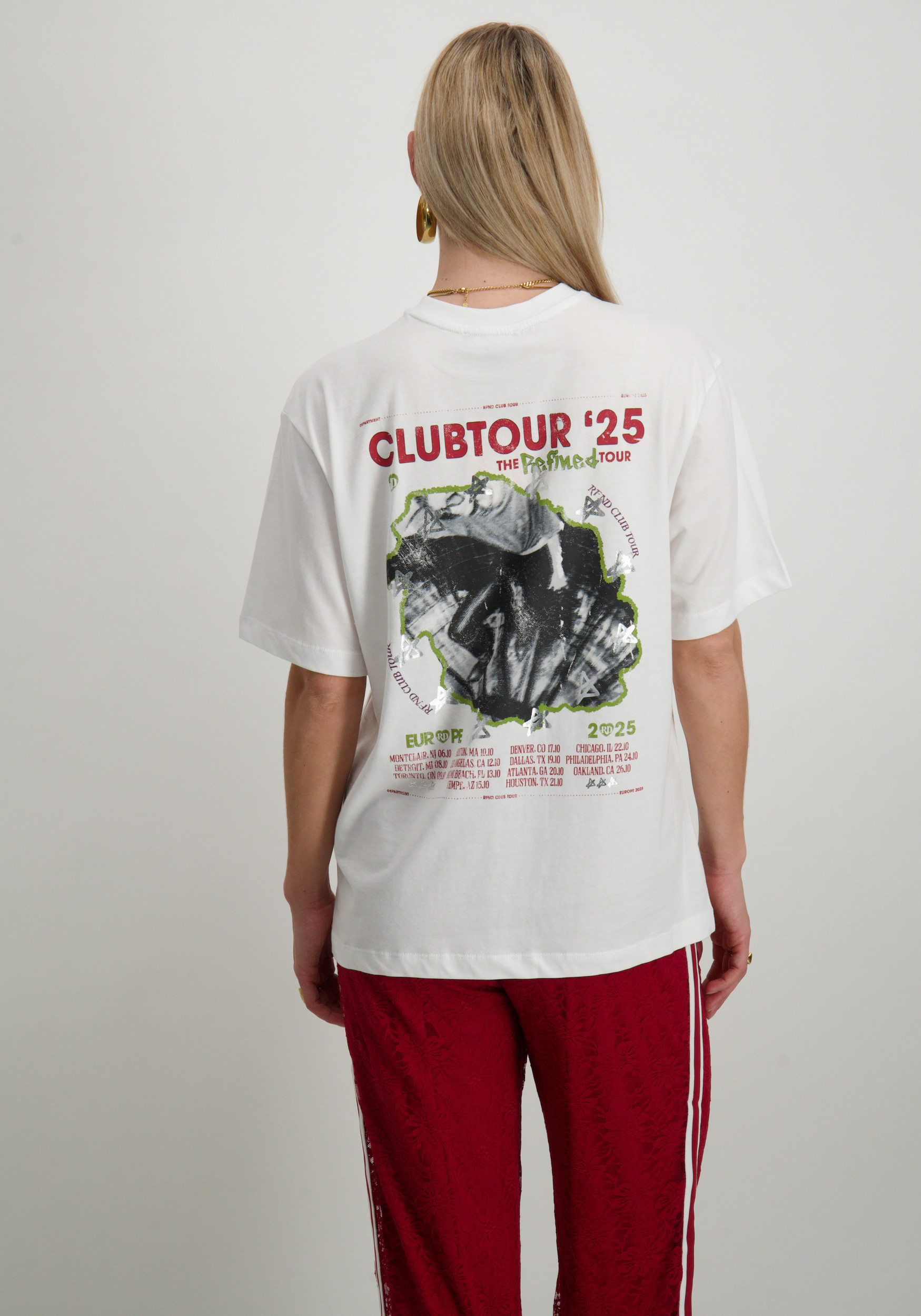 Refined Department T-shirt Maggy R2505713697 Wit