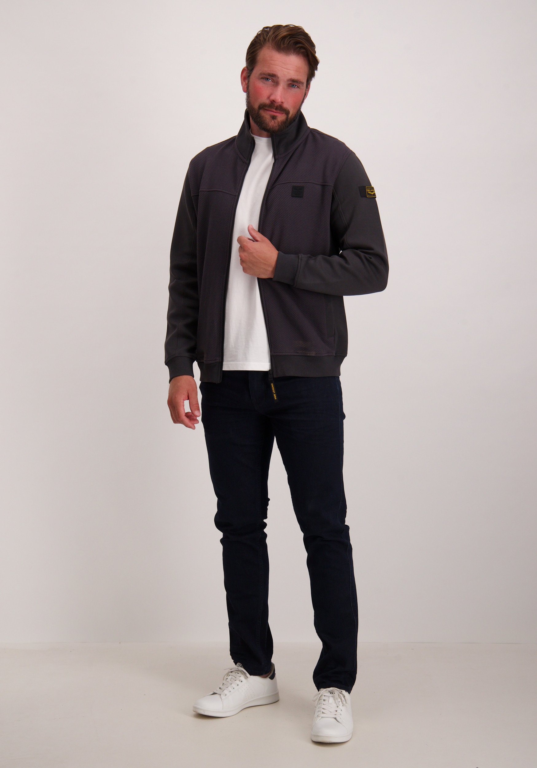 PME Legend Vest PSW2506424 Antraciet