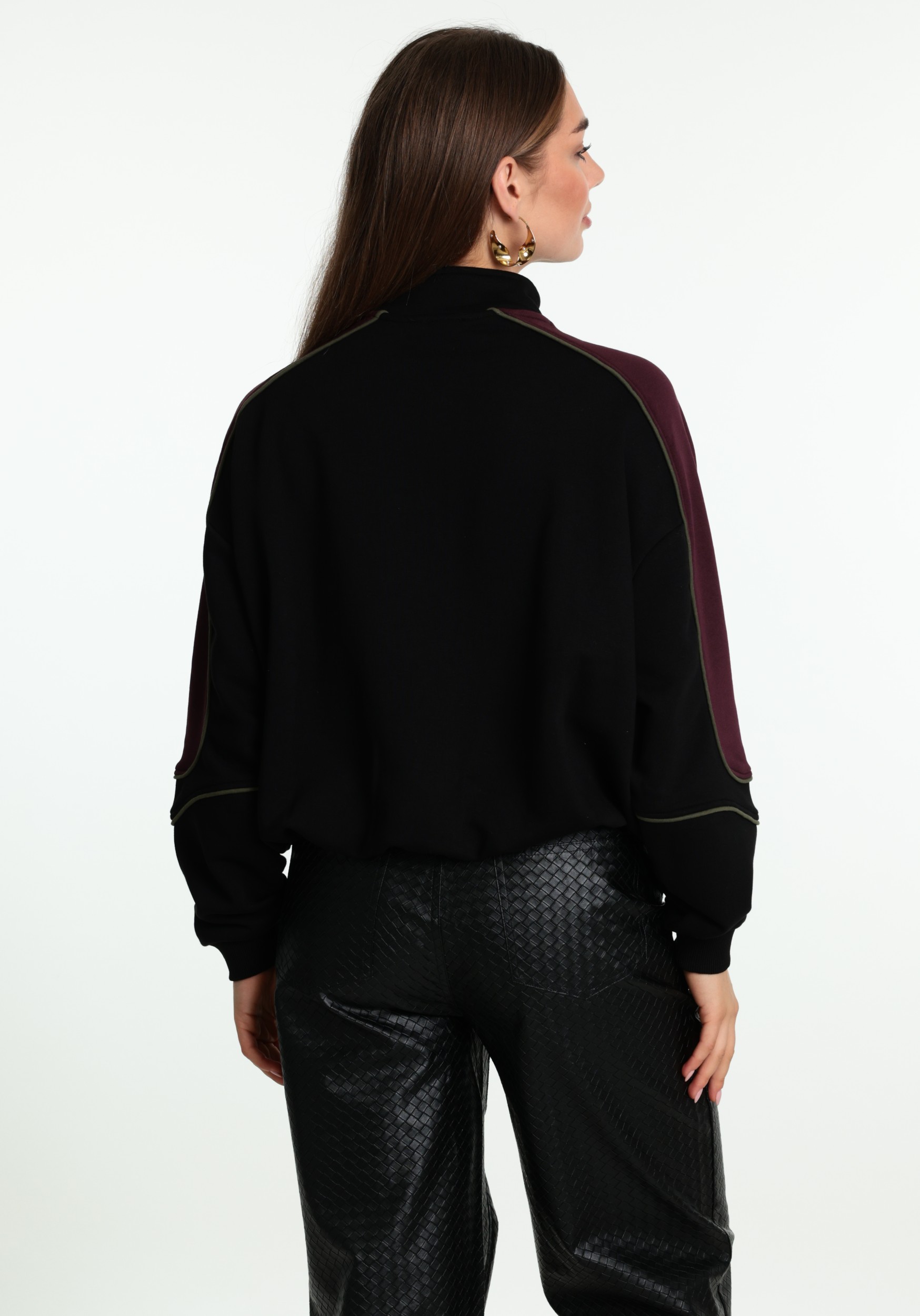 Refined Department Fadey Sweater R2609615098 Zwart