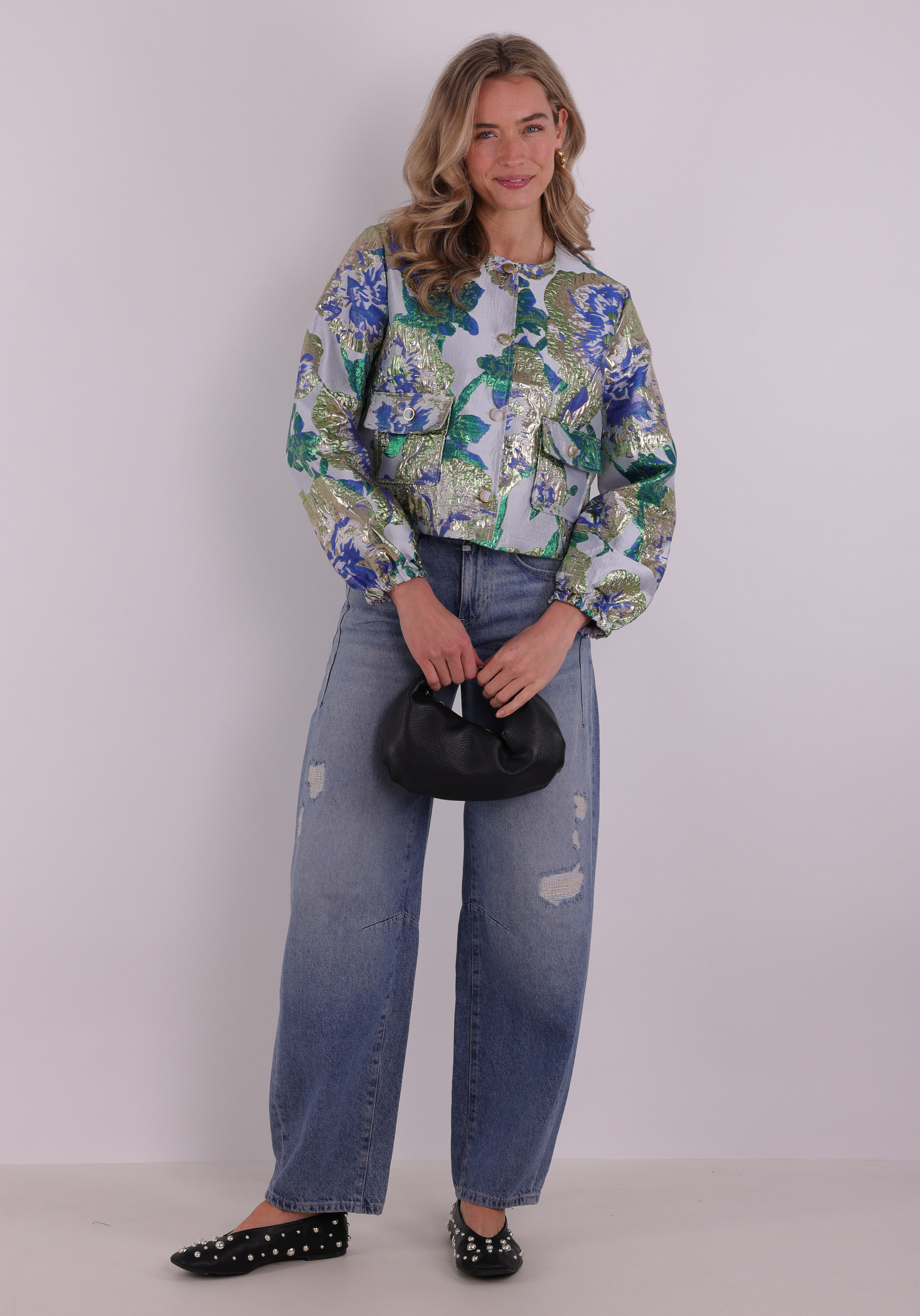 FREE|QUENT Jacket Fay 208169 Licht blauw