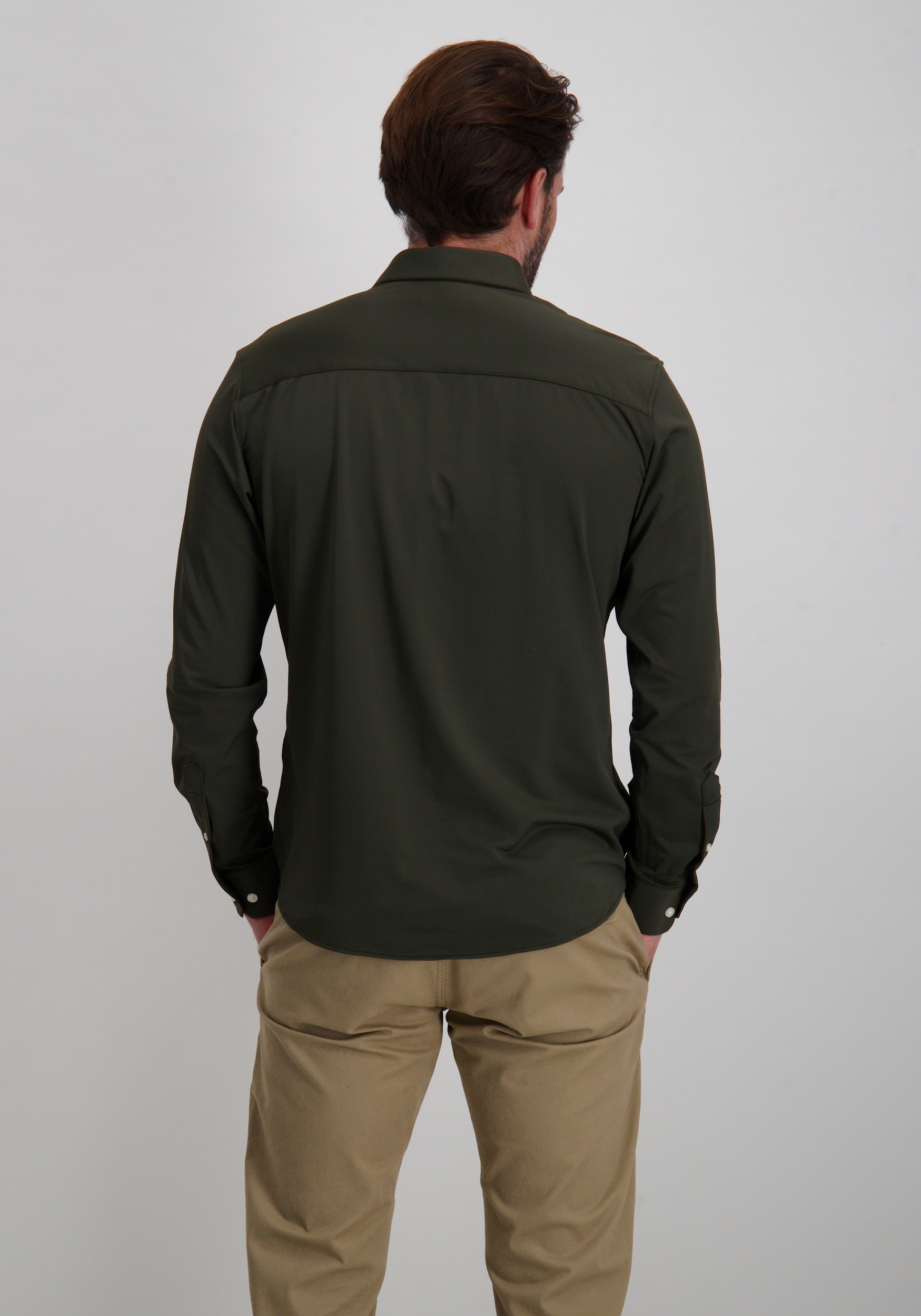 Jack & jones Overhemd Blaactive 12282199 Donker groen