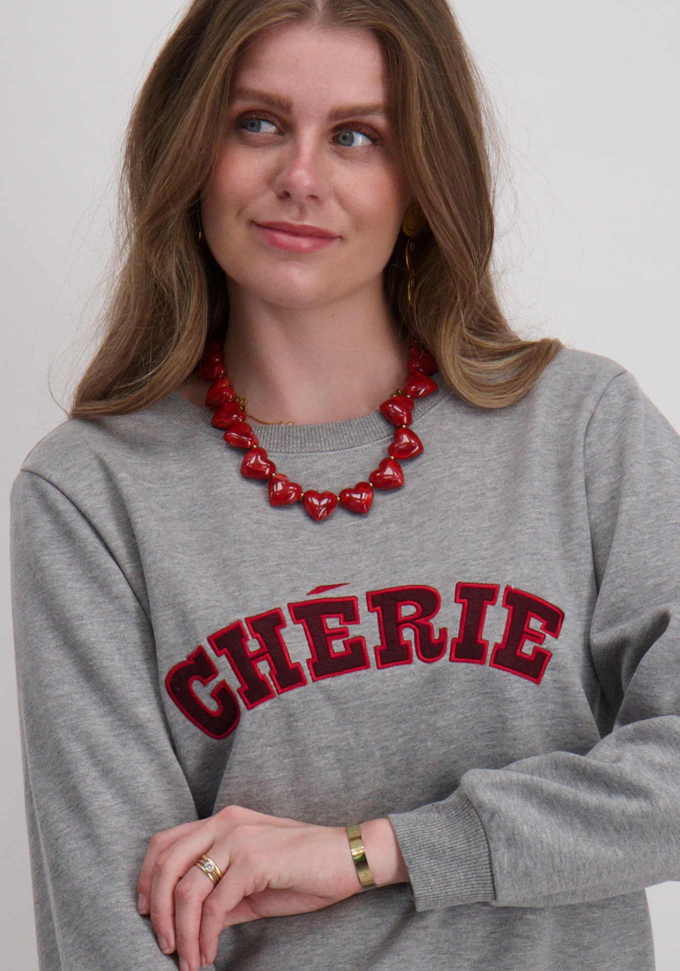 FREE|QUENT Sweater Wana 206692 Grijs