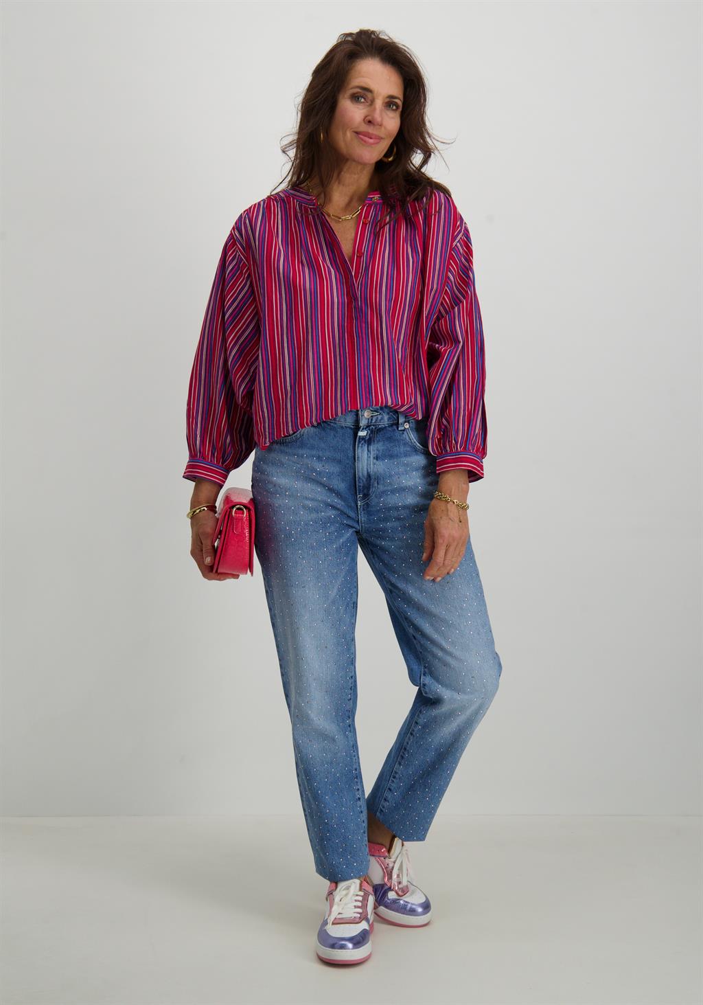 Cup of Joe Jeans Daisy Blauw