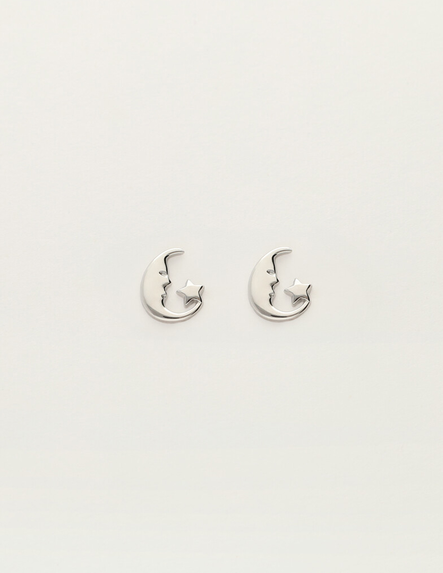 My Jewellery Studs maan en ster MJ12104 Zilver