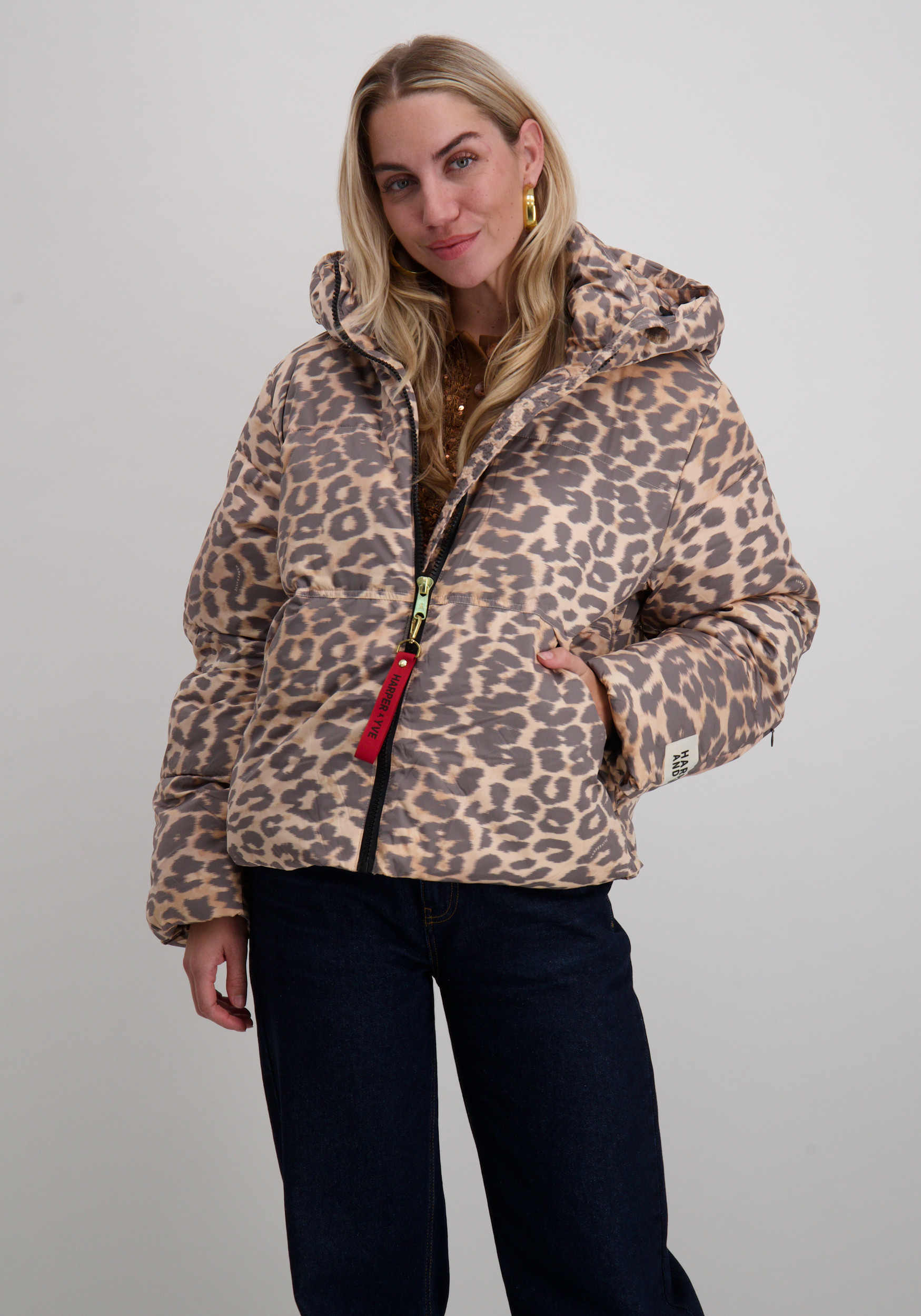 Harper & Yve Winterjas Karly AW25N211 Bruin