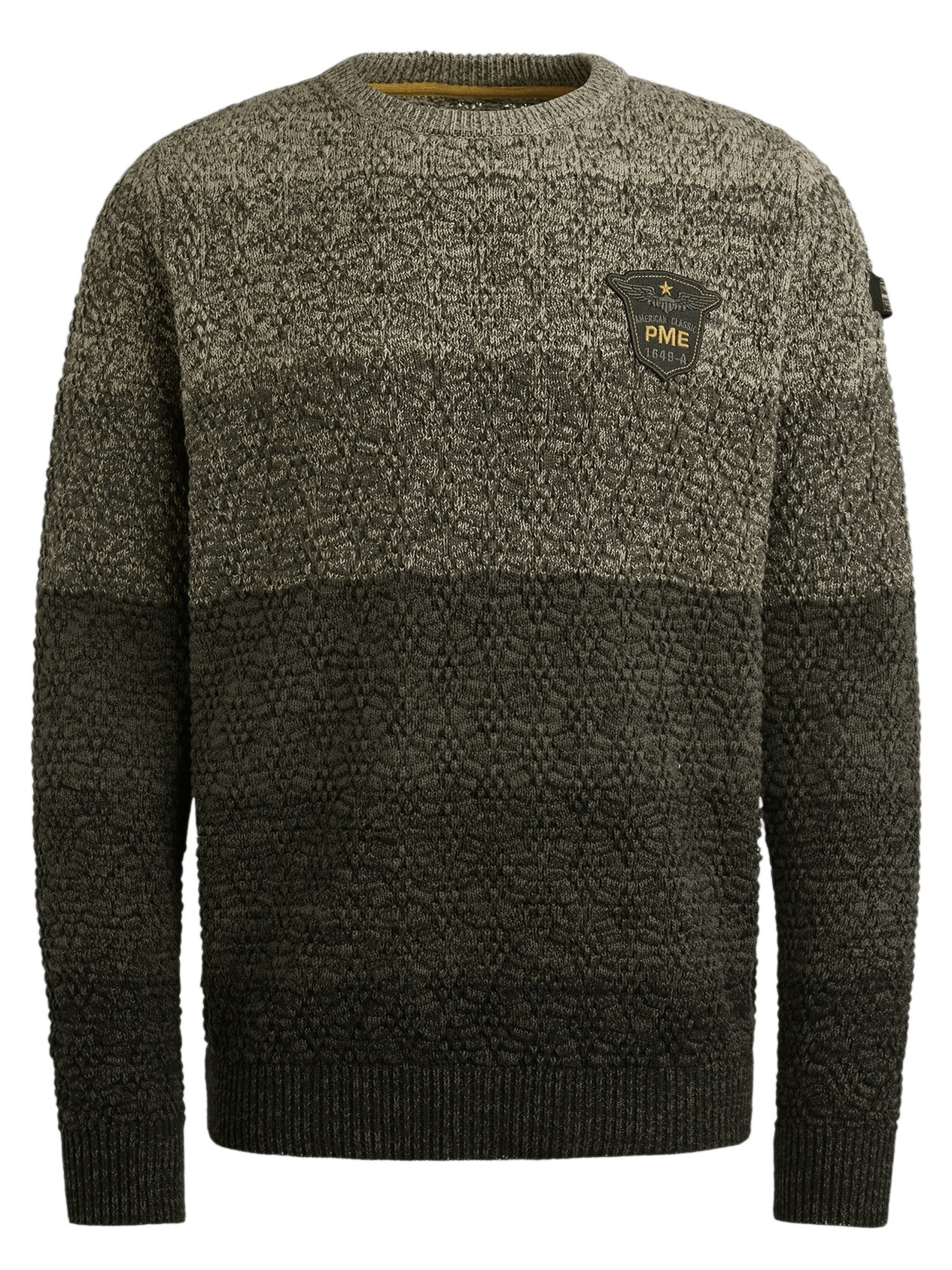 PME Legend Trui Gradient PKW2509334 Donker groen