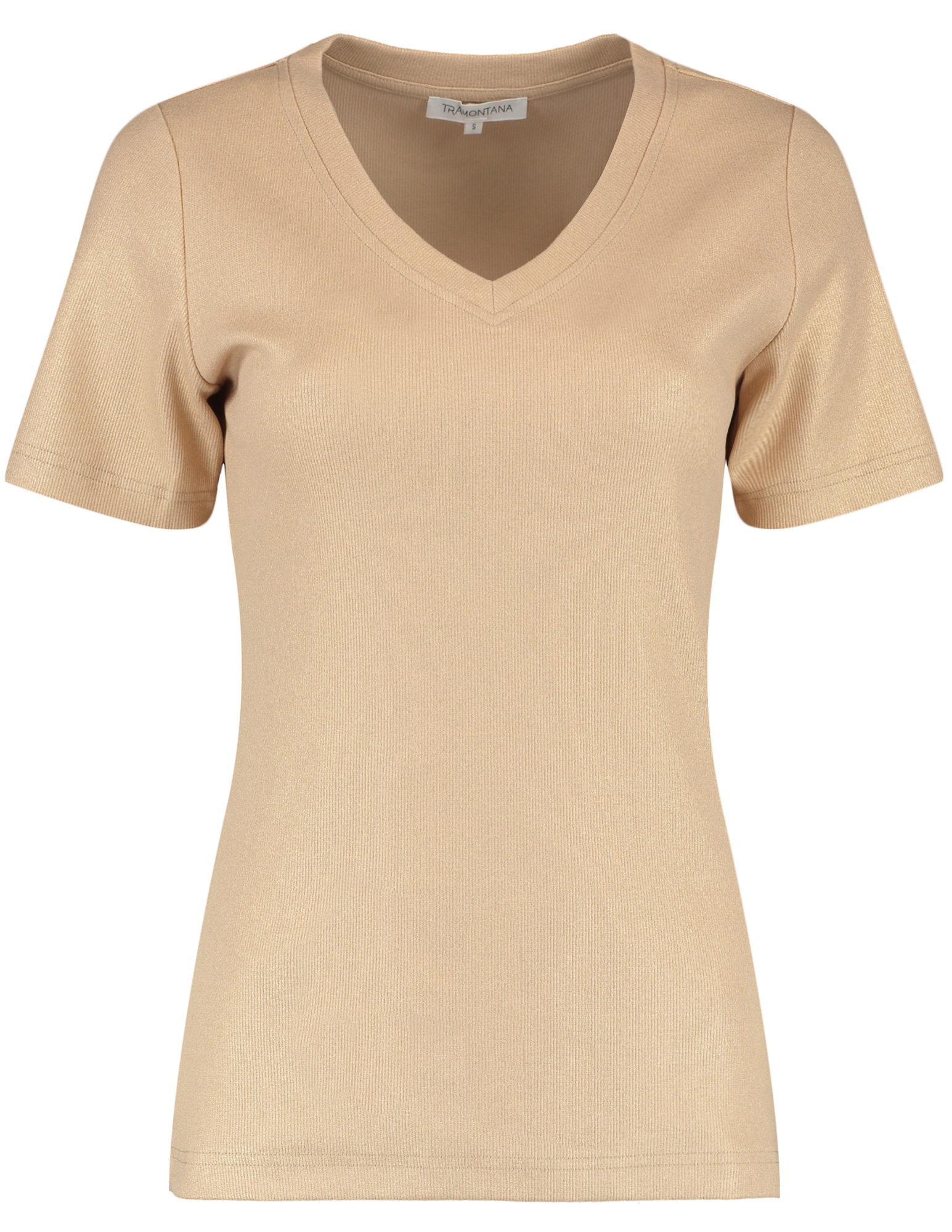 Tramontana T-shirt Coated rib Q07-16-401 Goud