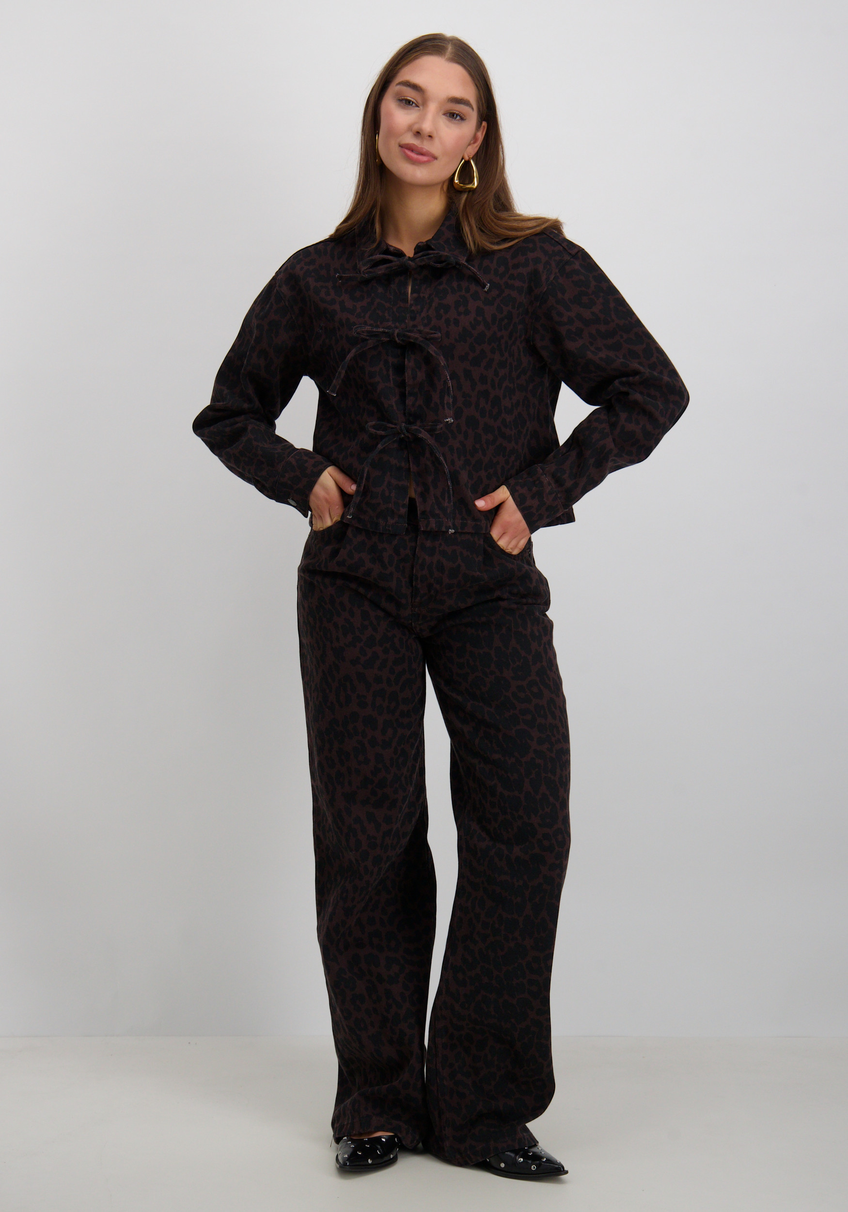 Harper & Yve Jacket Wally AW25R200 Donker bruin