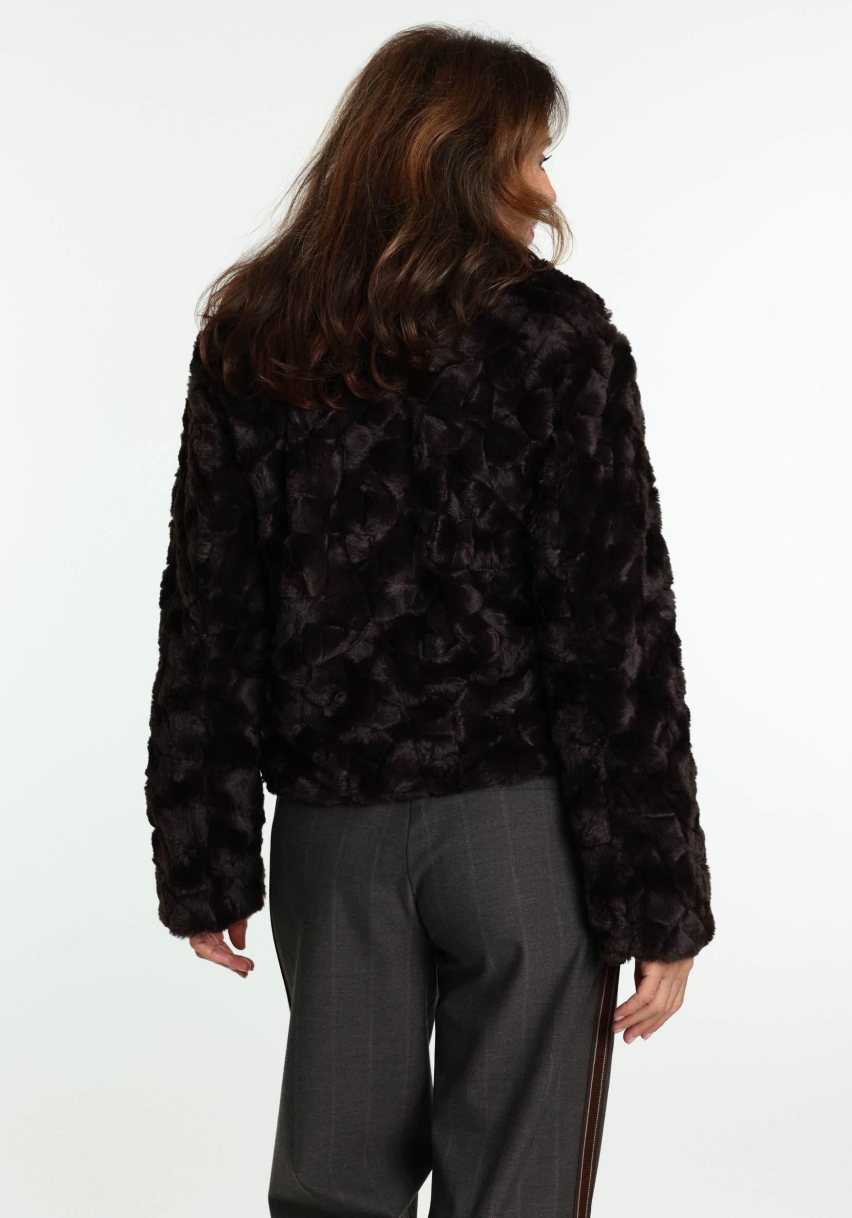 Vila Jaket Dorte 14116061 Donker bruin