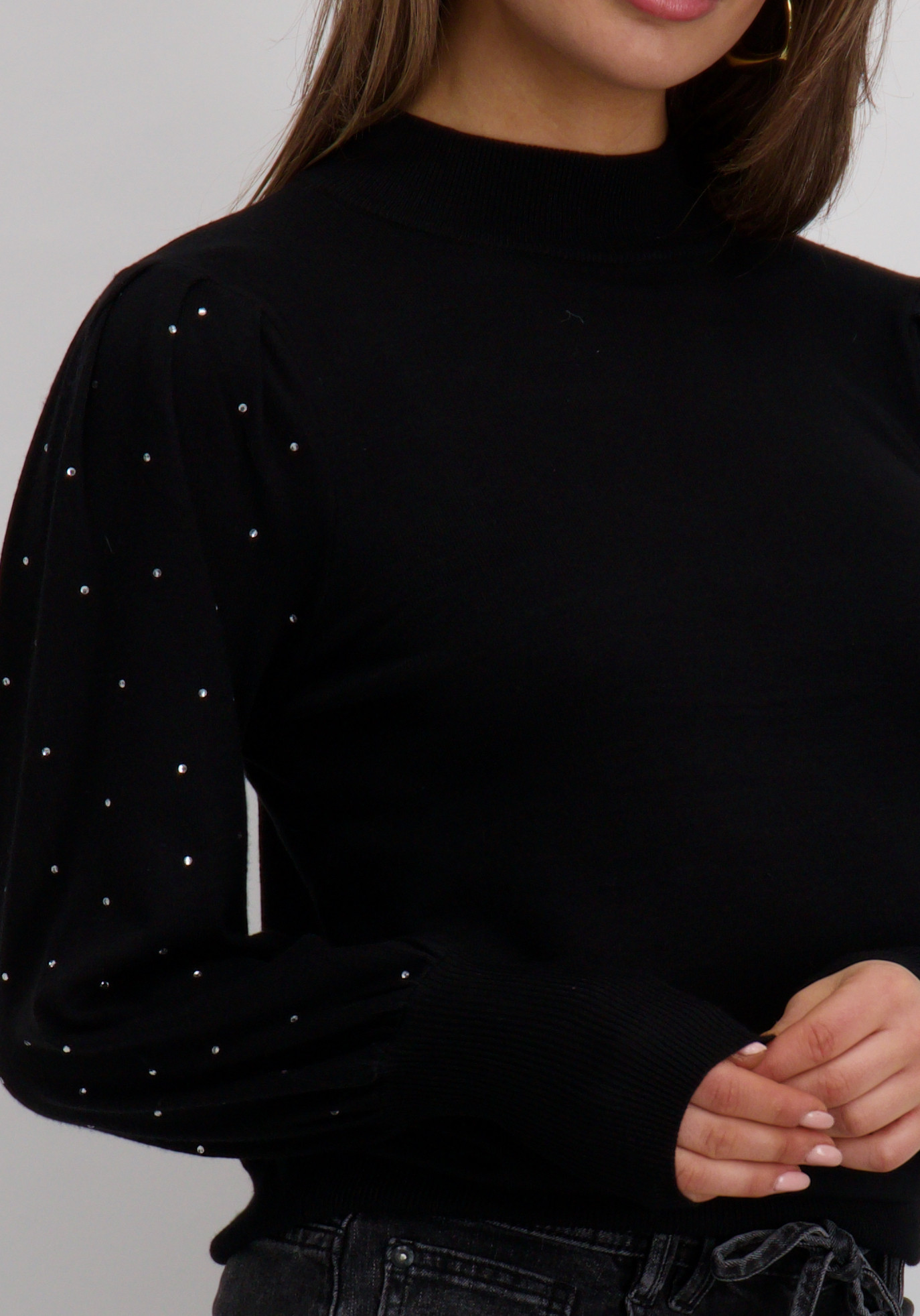 FREE|QUENT Trui Dotka 205096 Zwart