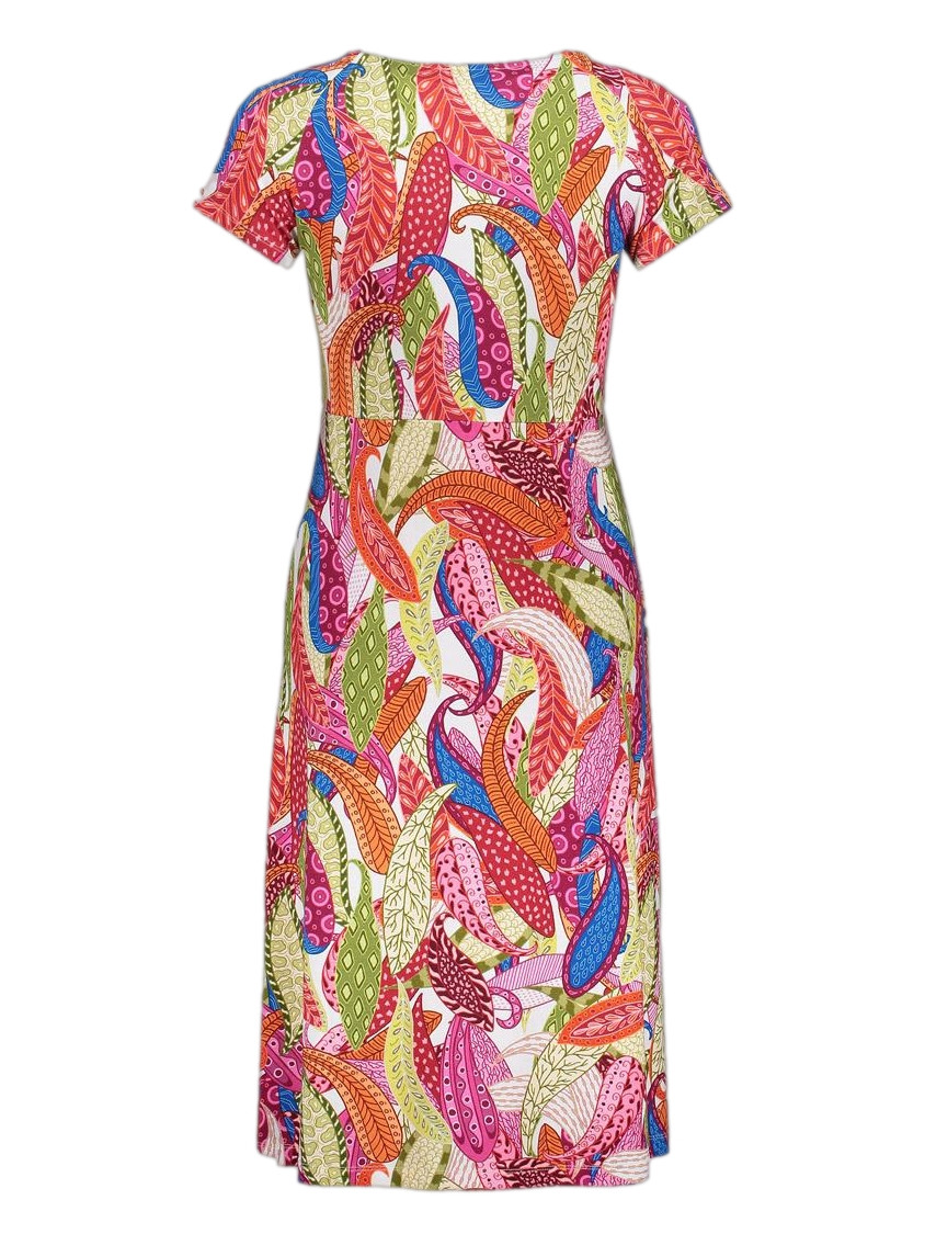 Geisha Jurk all-over print 67424-60 JUNE Oranje