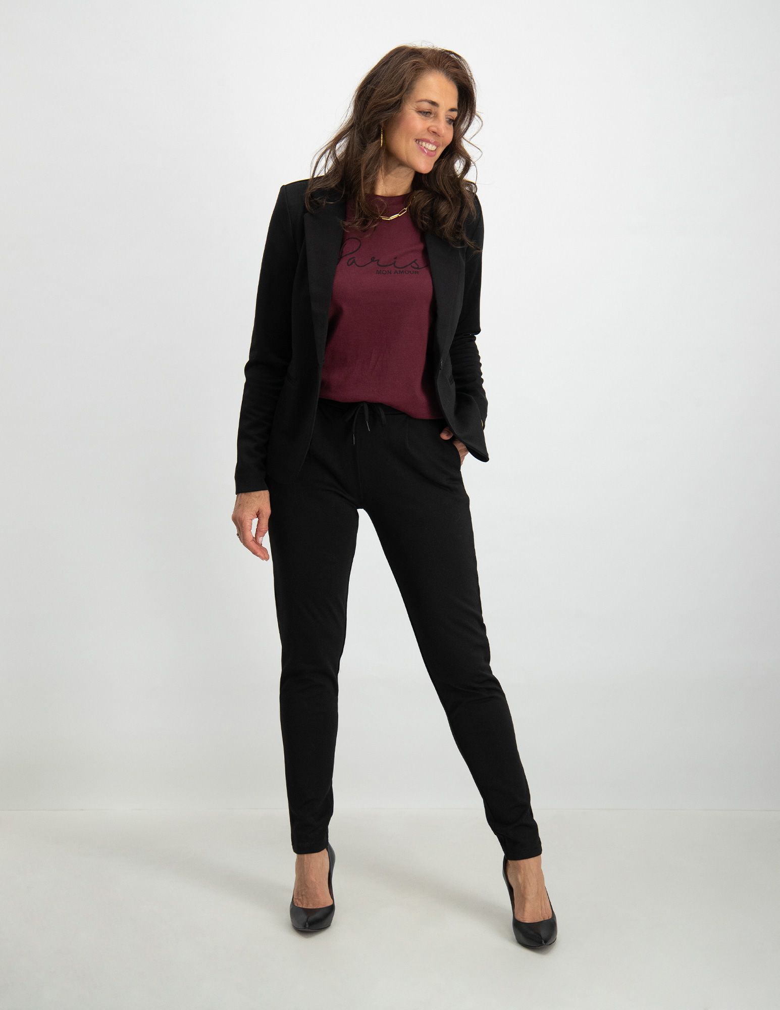 Ichi Blazer Kate 20101801 Zwart