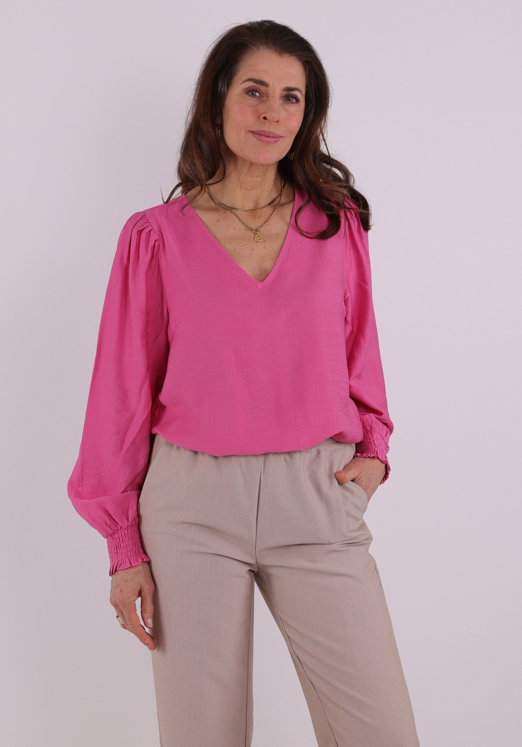 Kaffe Clothing Blouse Lufia 10511104 Rose