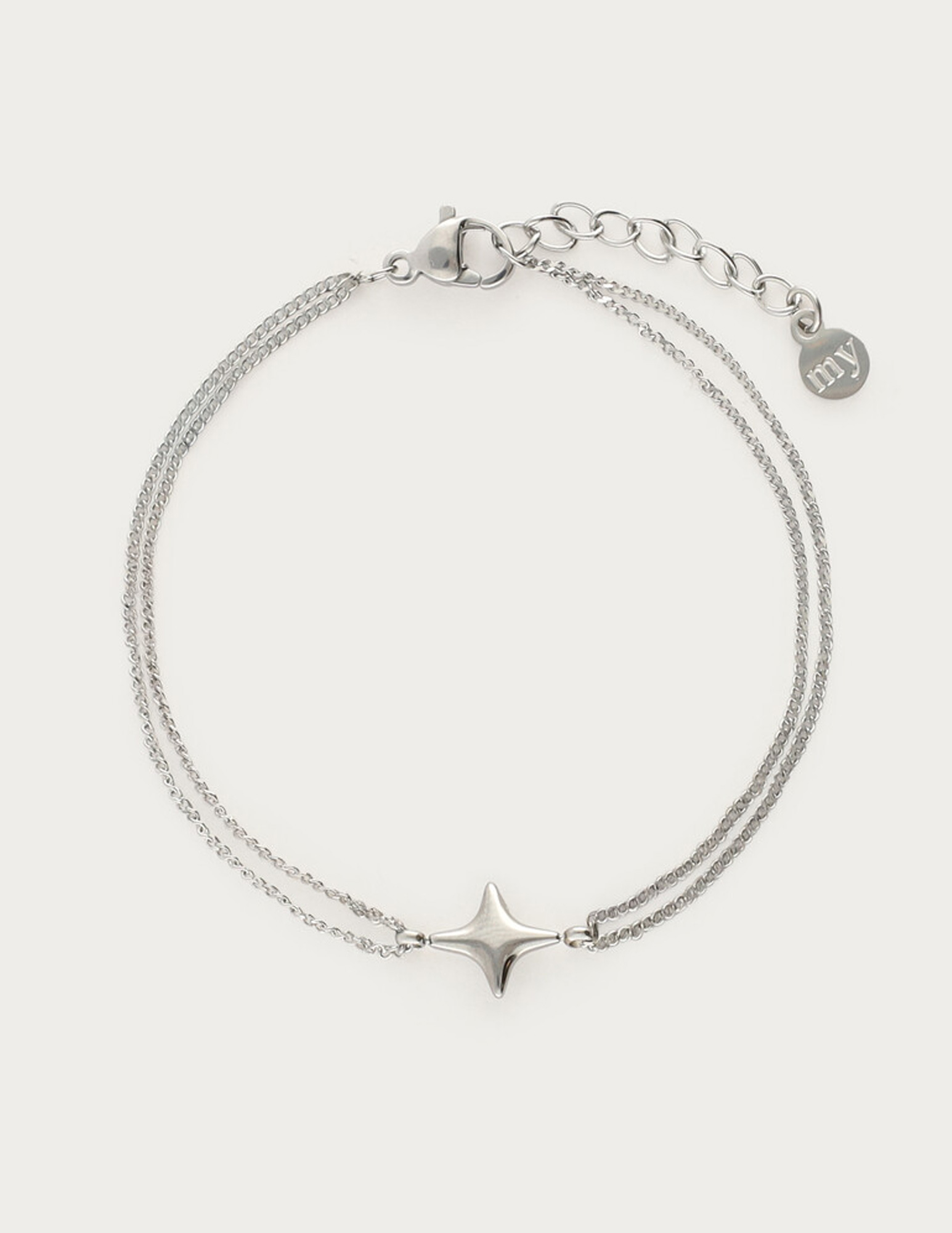 My Jewellery Special armband "Enjoy the adventure" MJ13802 Zilver