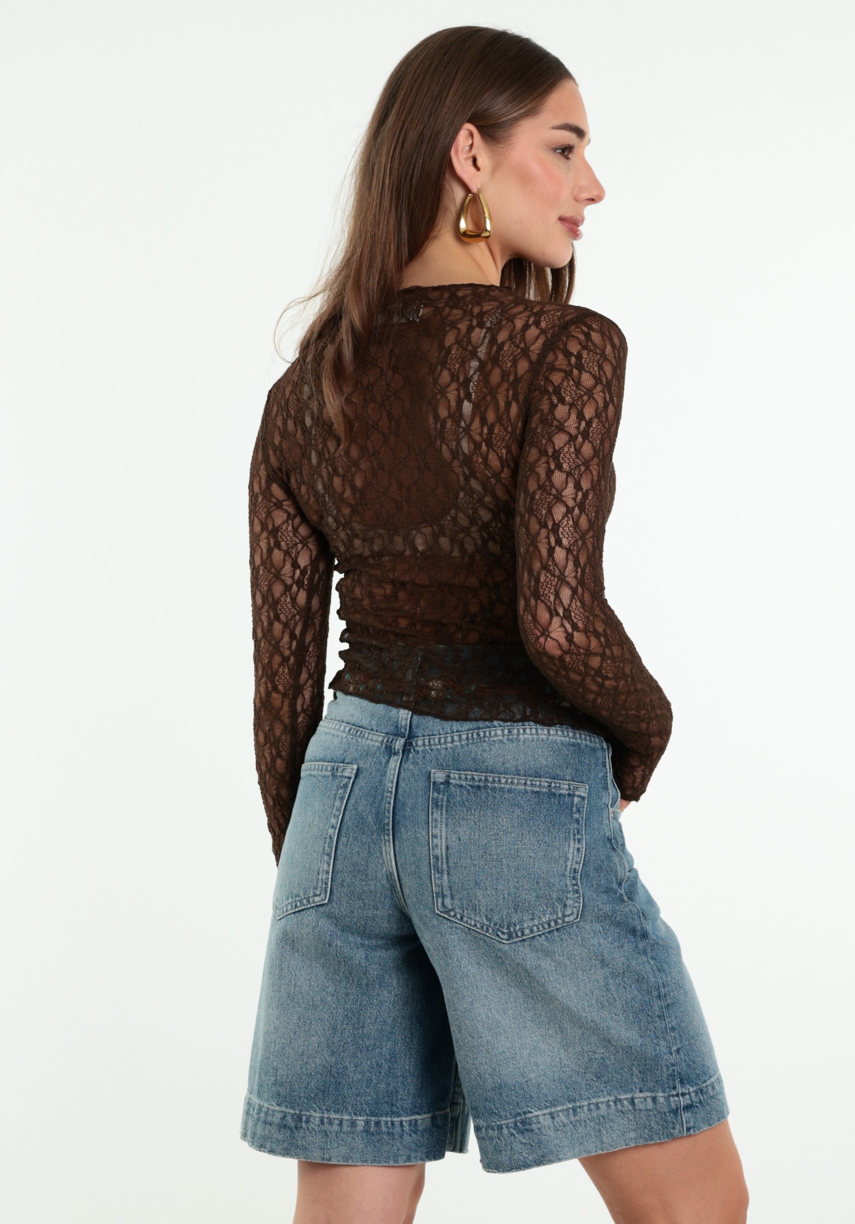 BELIEVE Top Lace B-92120-TOP Bruin