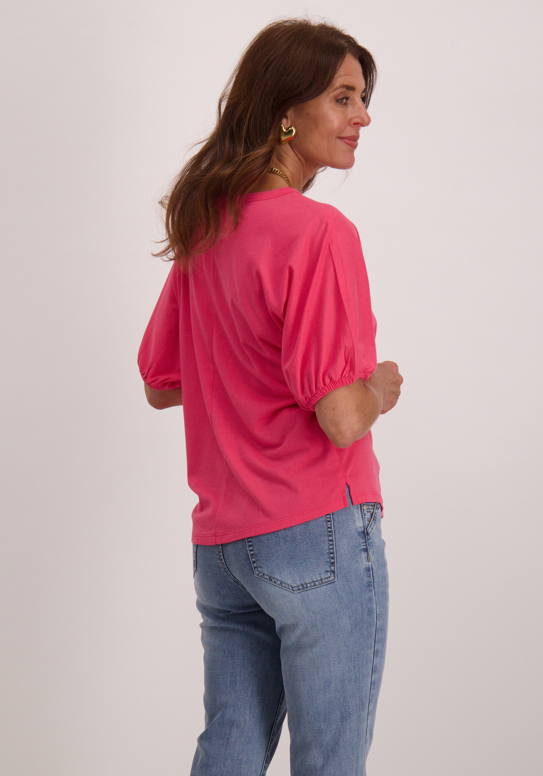 Geisha T-shirt 52415-41 Donker rose