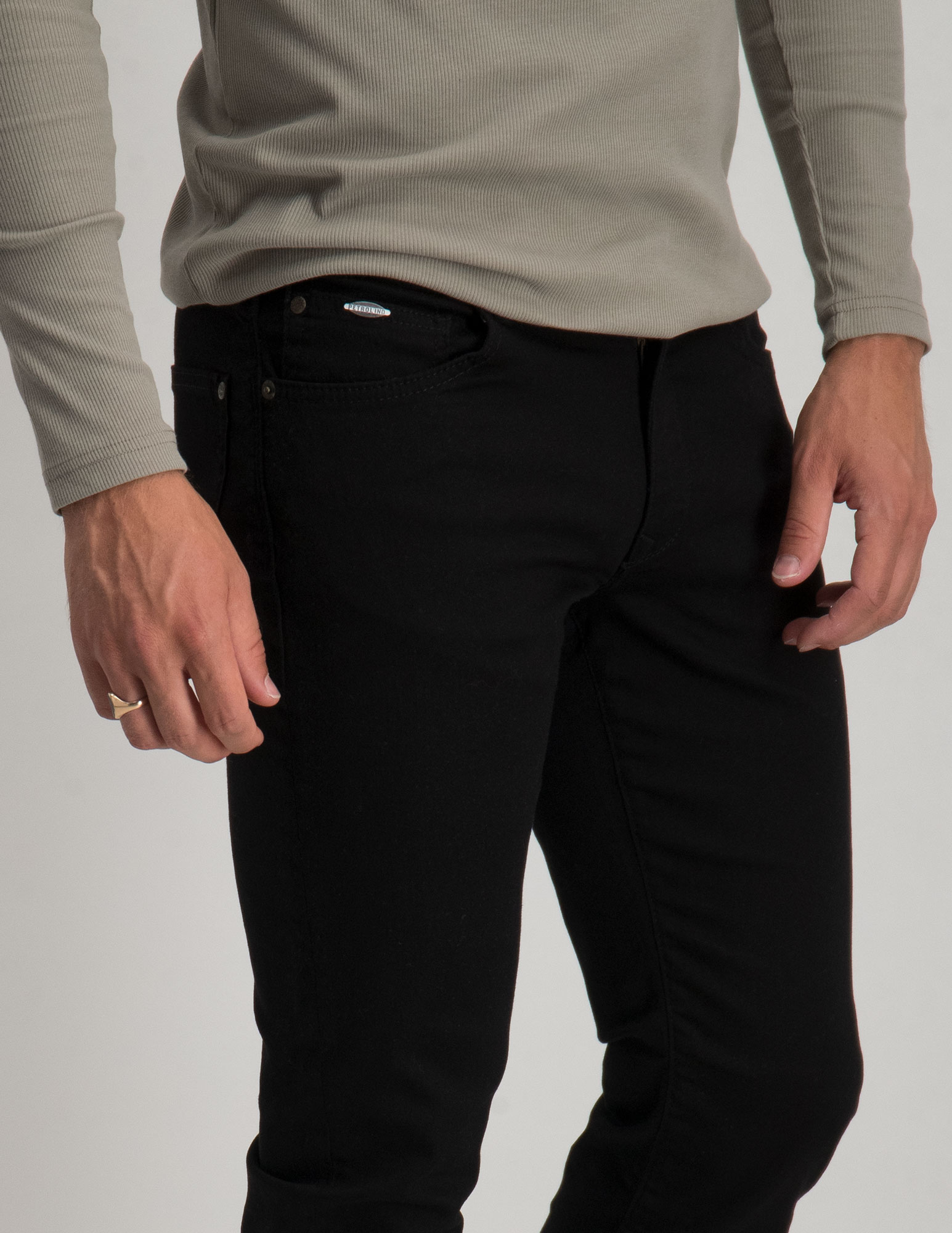 Petrol Jeans SEAHAM-CLASSIC Zwart