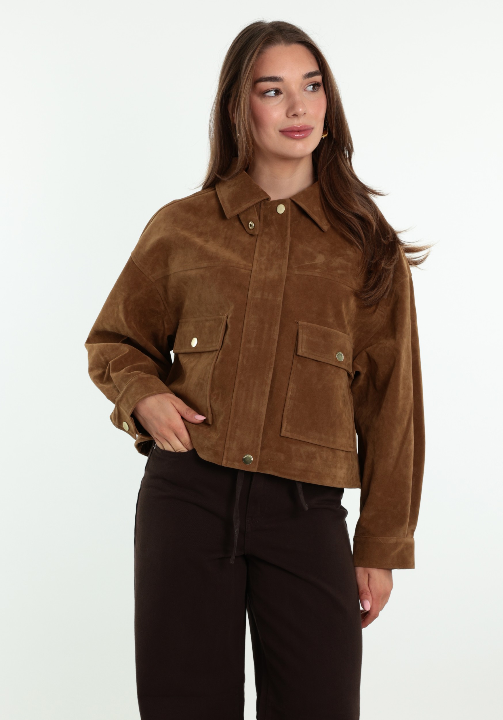 Harper & Yve Jacket Inda AW6N205 Midden bruin