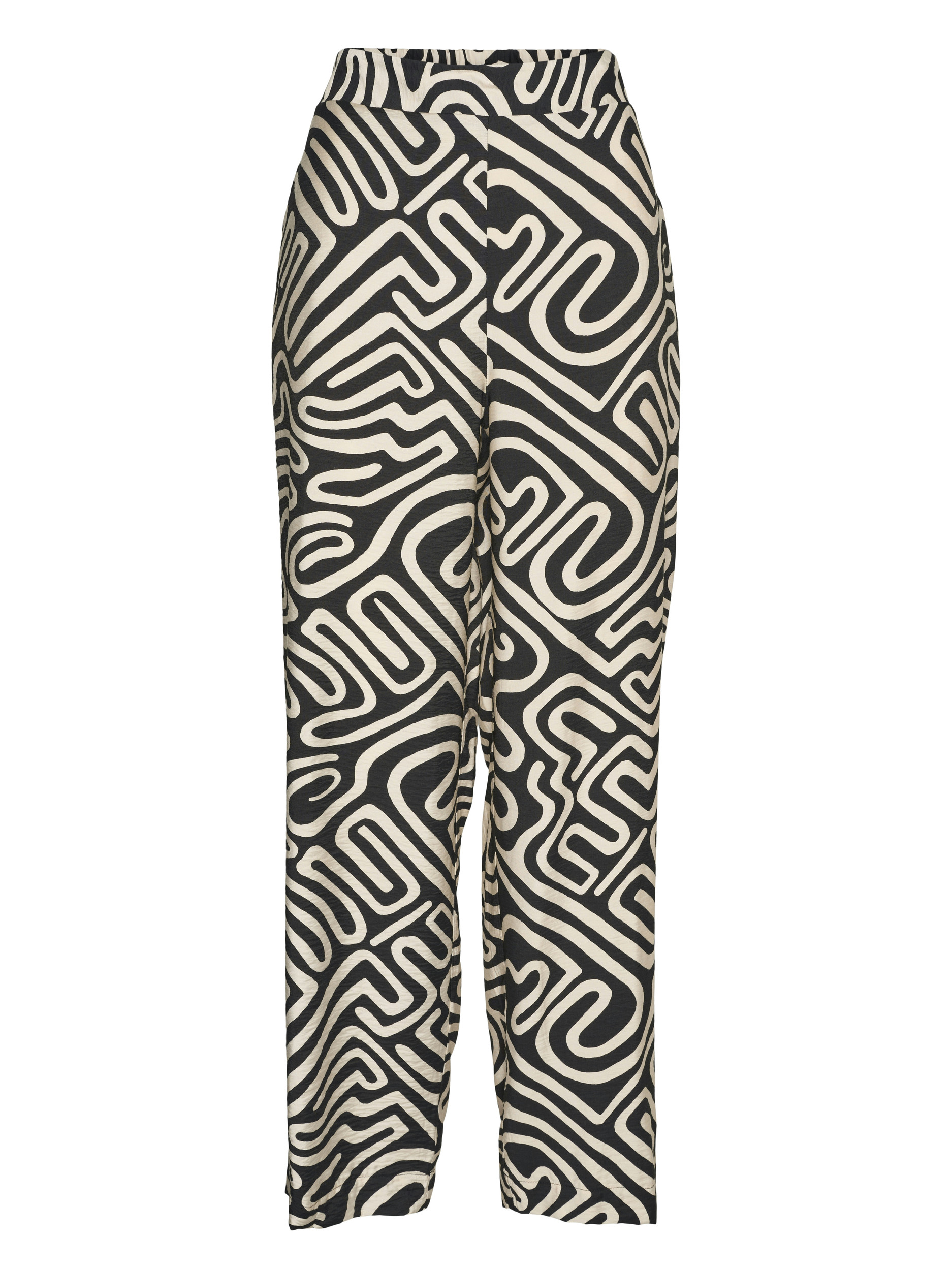 Vero moda Broek Vigdis 10323272 Zwart