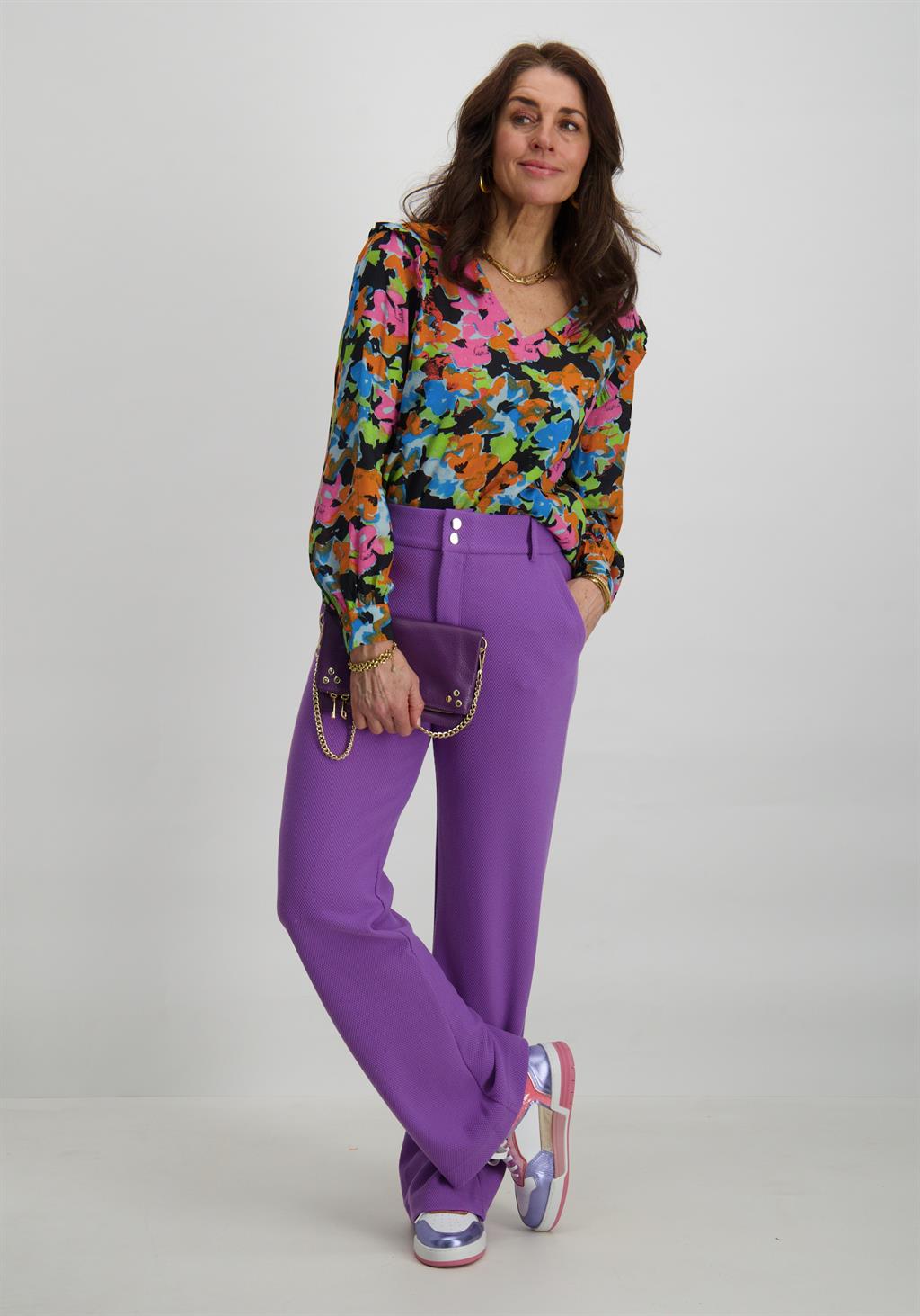 Ichi Blouse Ganava 20120378 Multi