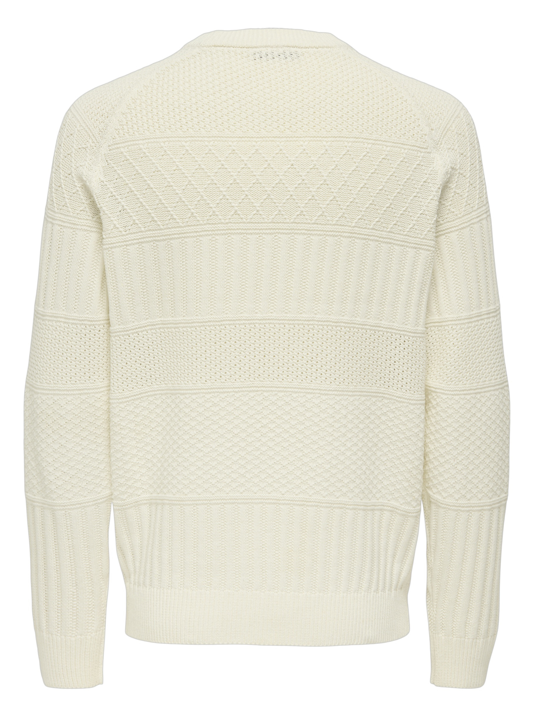 ONLY & SONS Trui Alkan 22037977 Wit