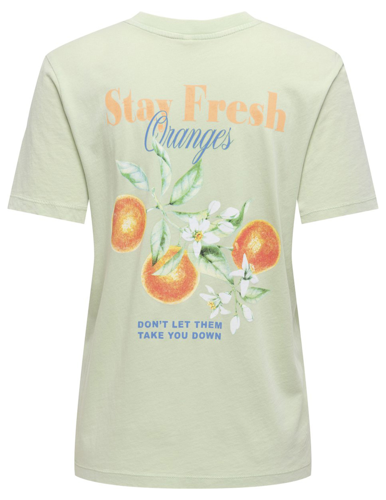 Only T-shirt Lucy 15367829 Licht groen