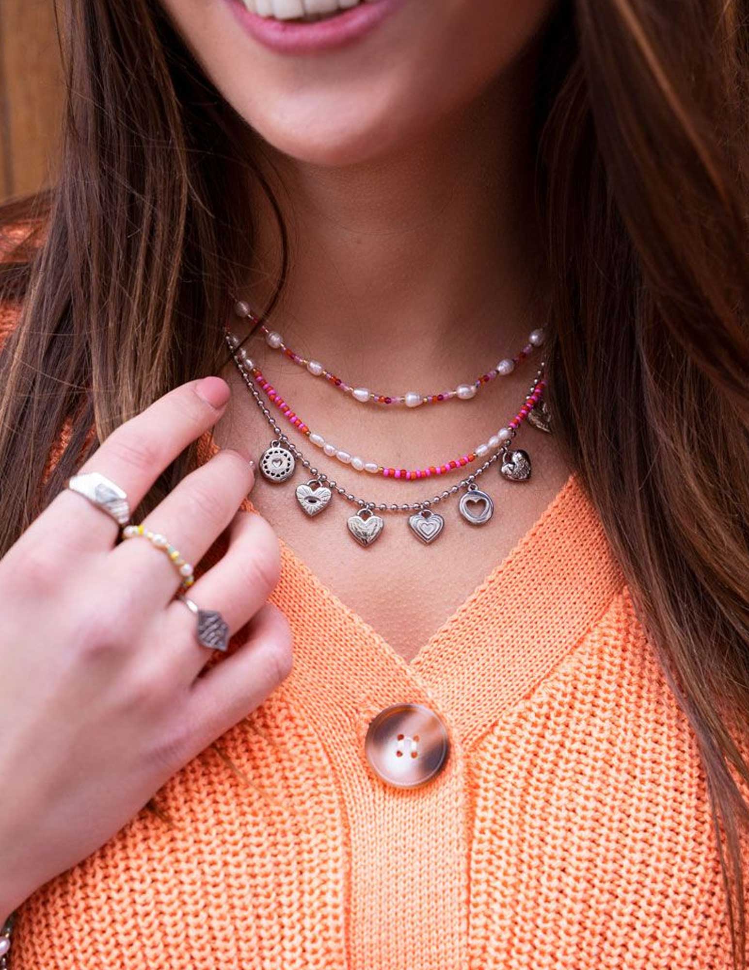 My Jewellery Charm ketting Candy Couture MJ06294 Zilver