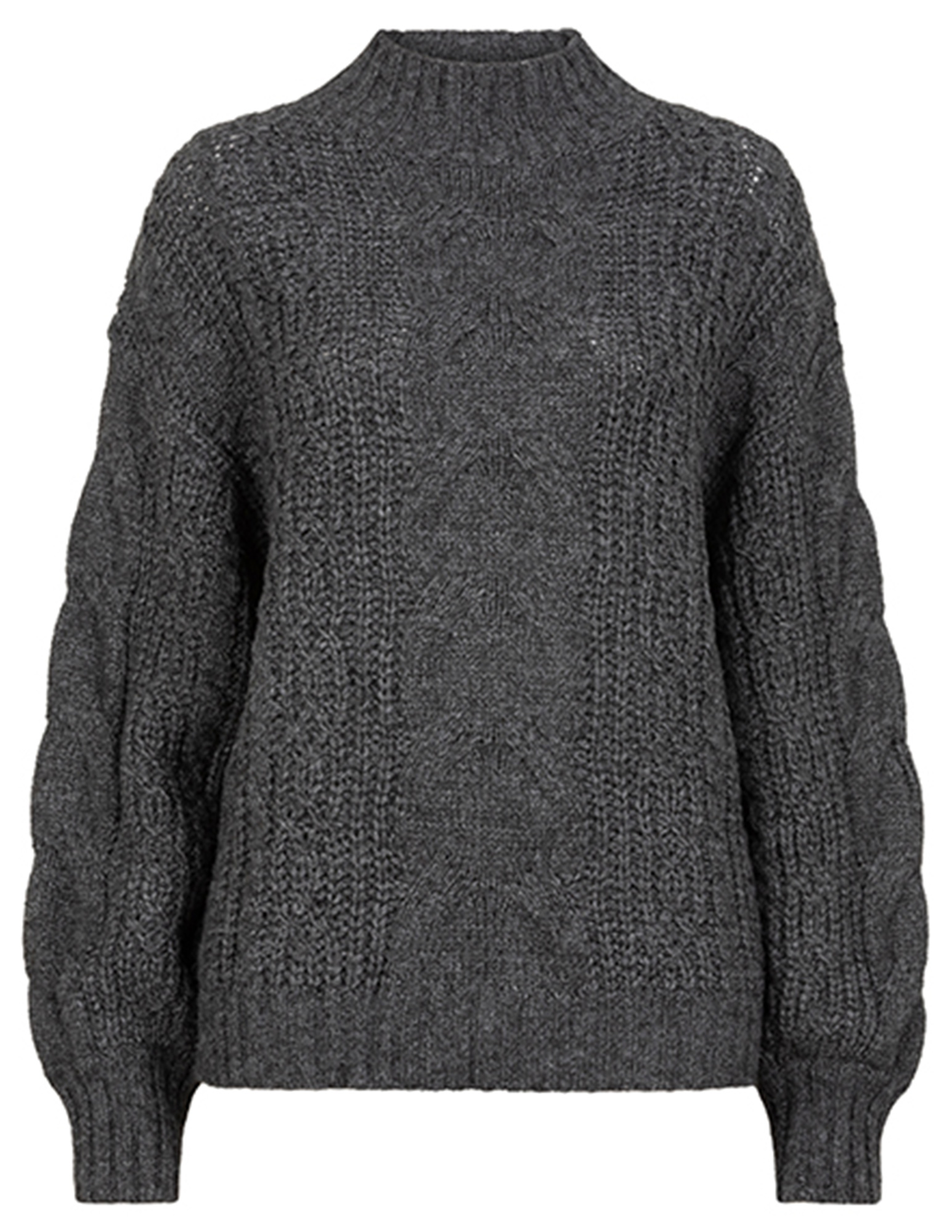 Lofty Manner Trui Dagmar QK06.1KW Grijs