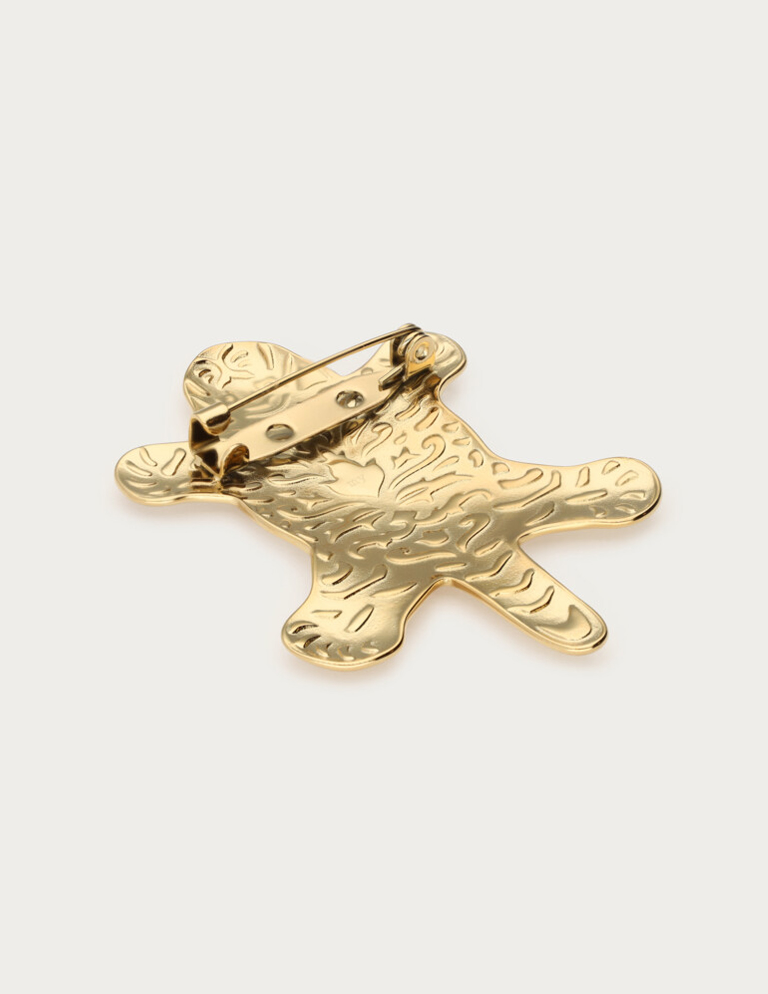 My Jewellery Mystic broche luipaard MJ14420 Goud