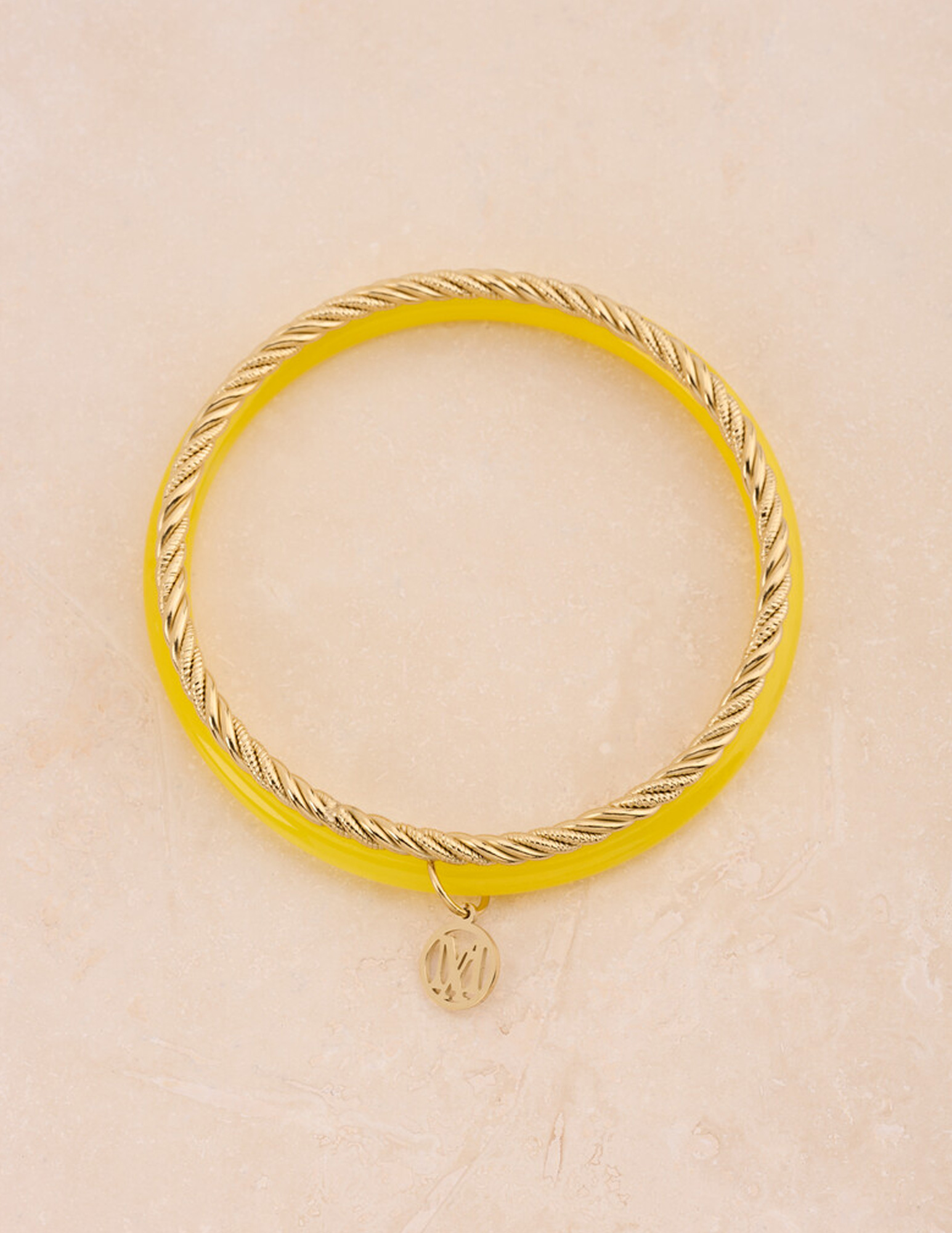 My Jewellery Bangle set geel MJ15843 Geel