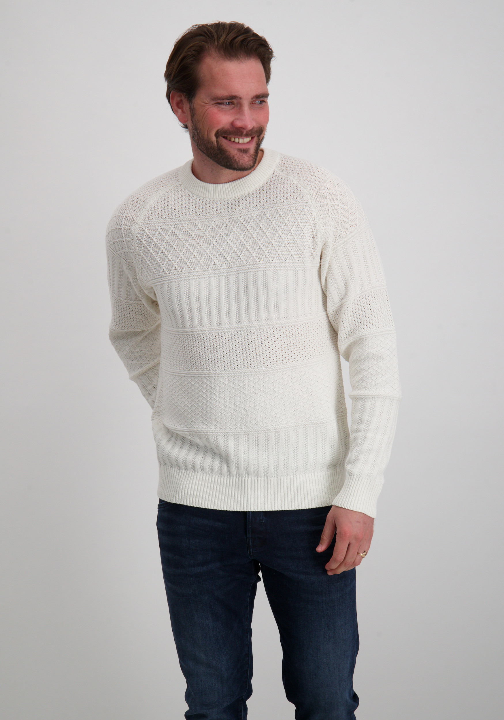 ONLY & SONS Trui Alkan 22037977 Wit