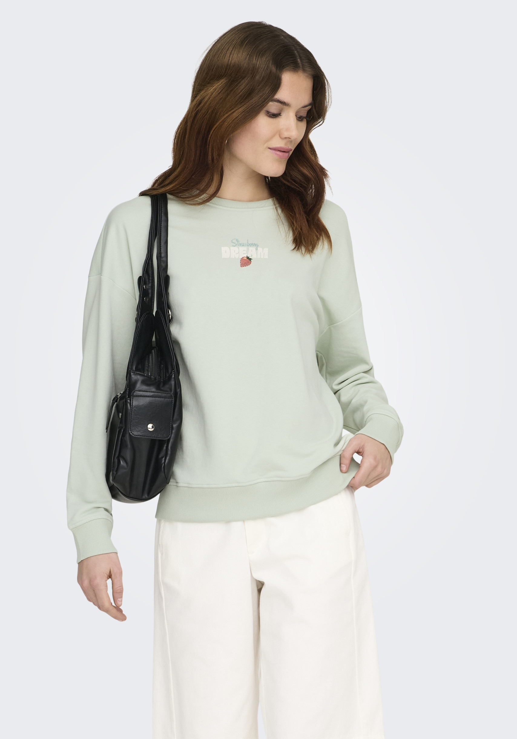 Only Sweater Kita 15373945 Licht groen