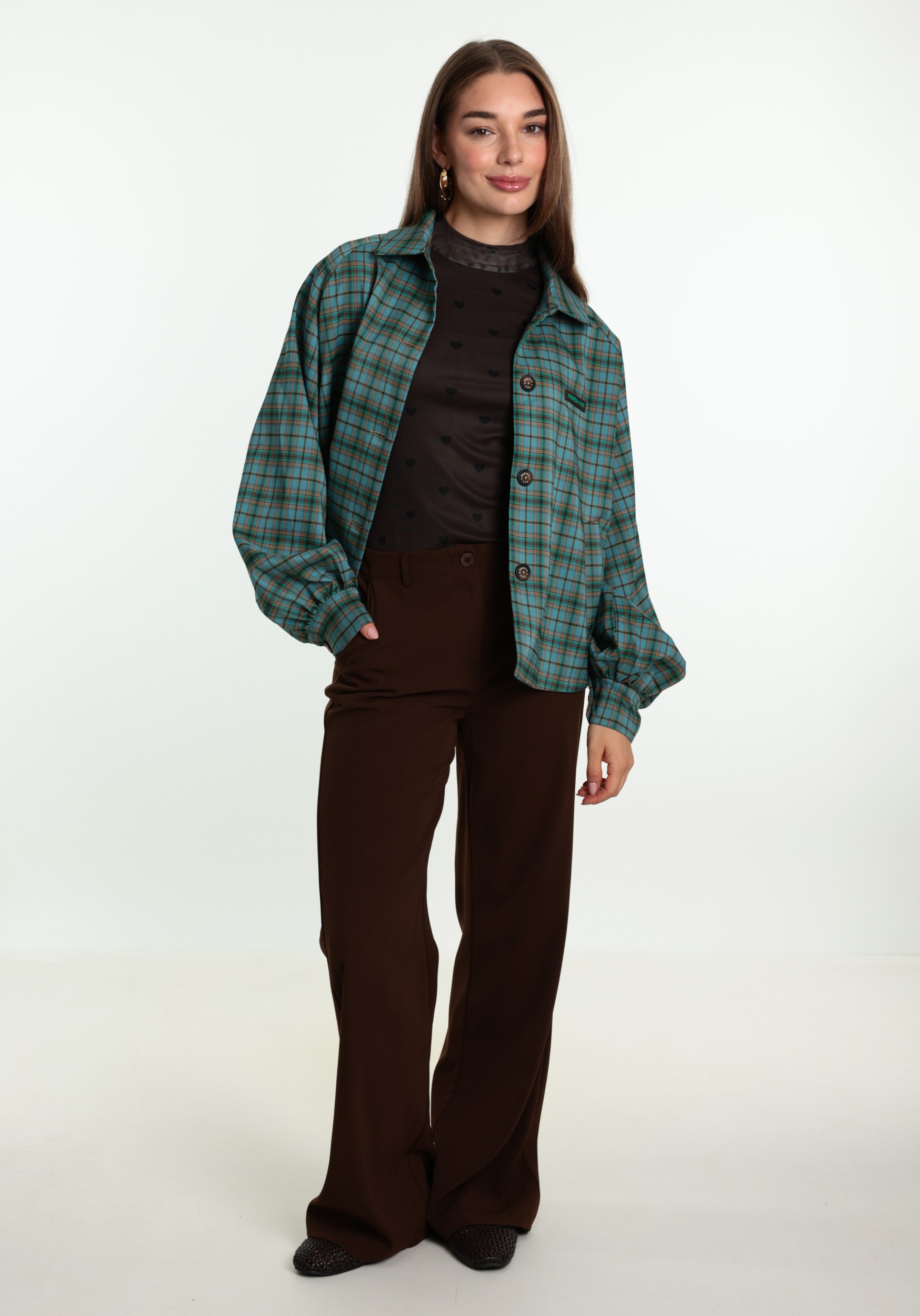 ONLY Meshtop Erica 15141298 Bruin