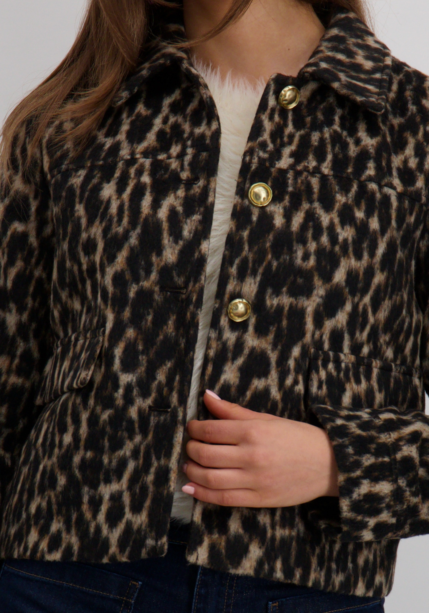 Vila Jacket Simba 14107525 Bruin