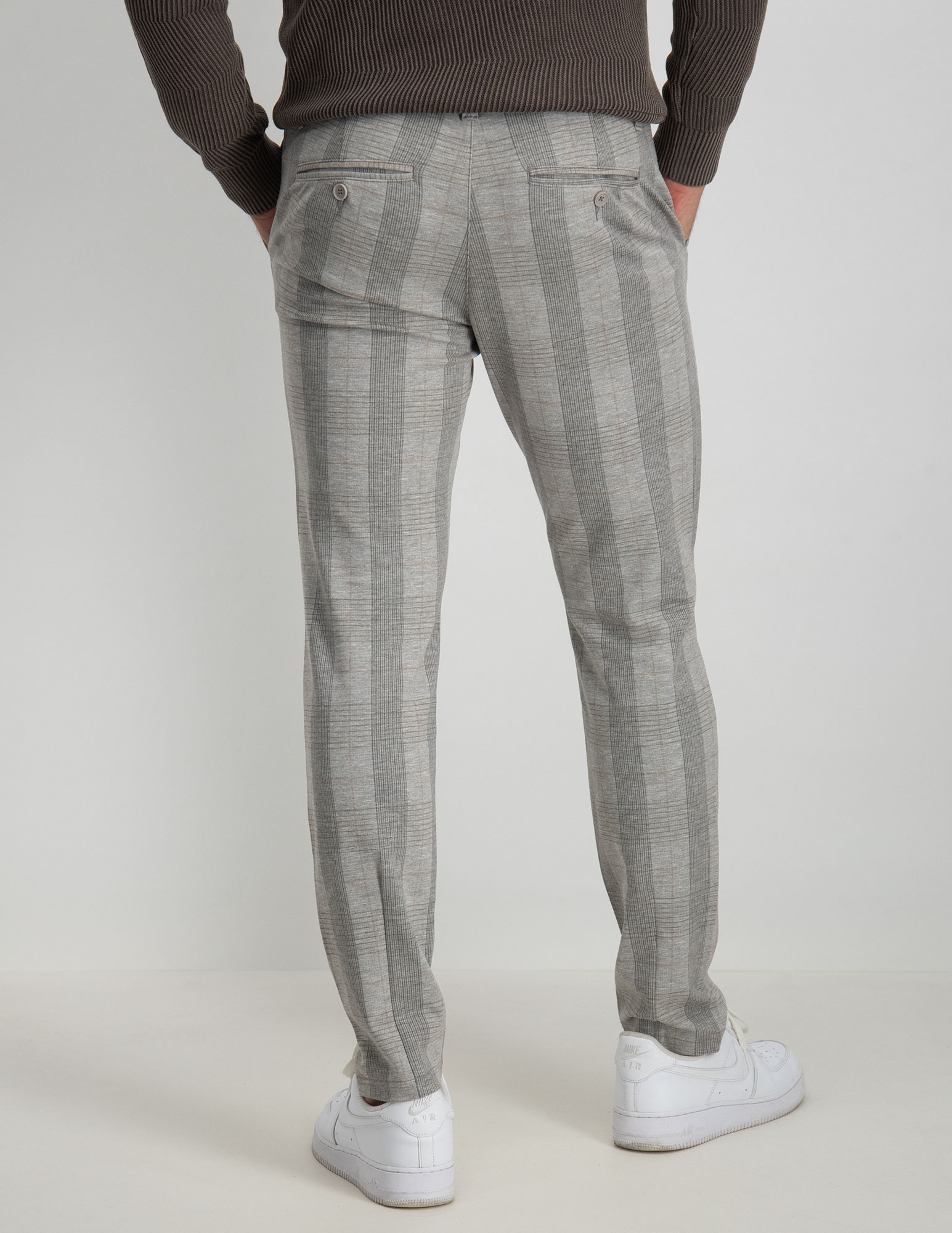 ONLY & SONS Mark pants geruit 22024840 Licht grijs