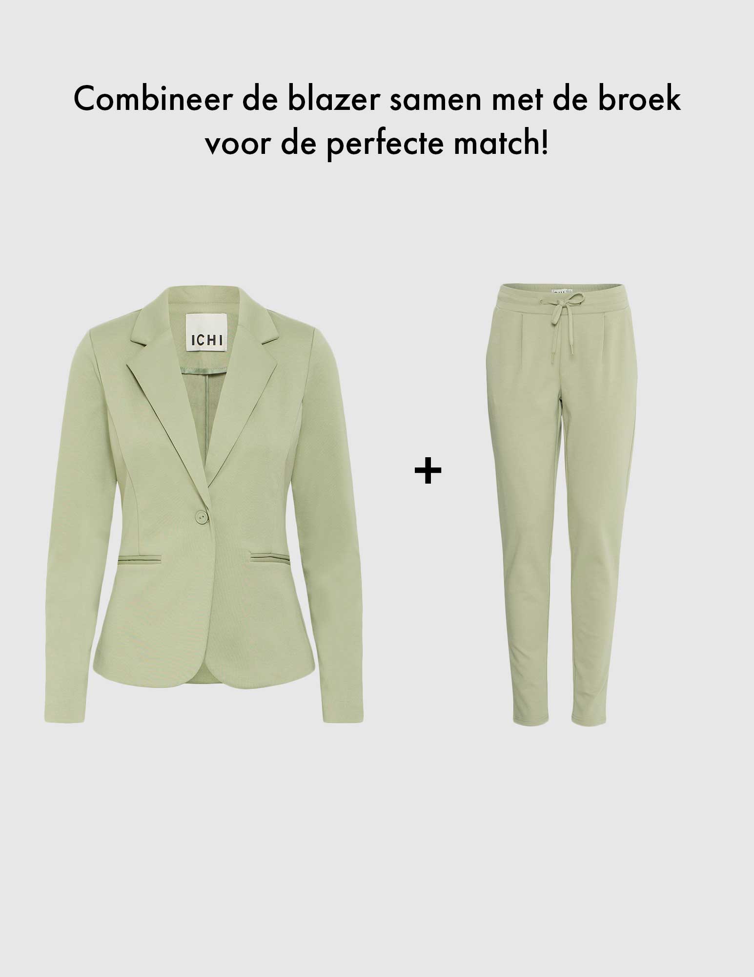 Ichi Blazer Kate 20101801 Groen