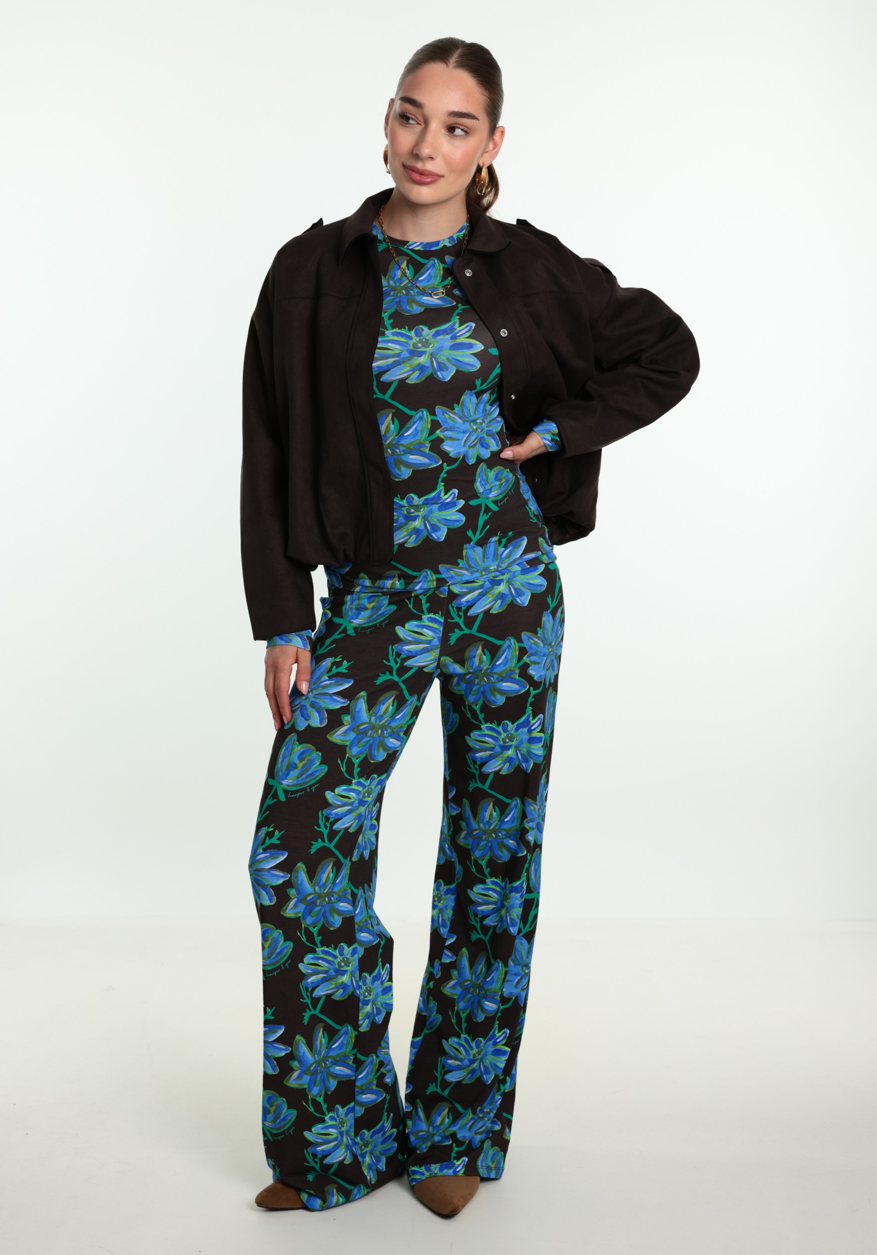 Ichi Jacket Keisha 20126394 Donker bruin