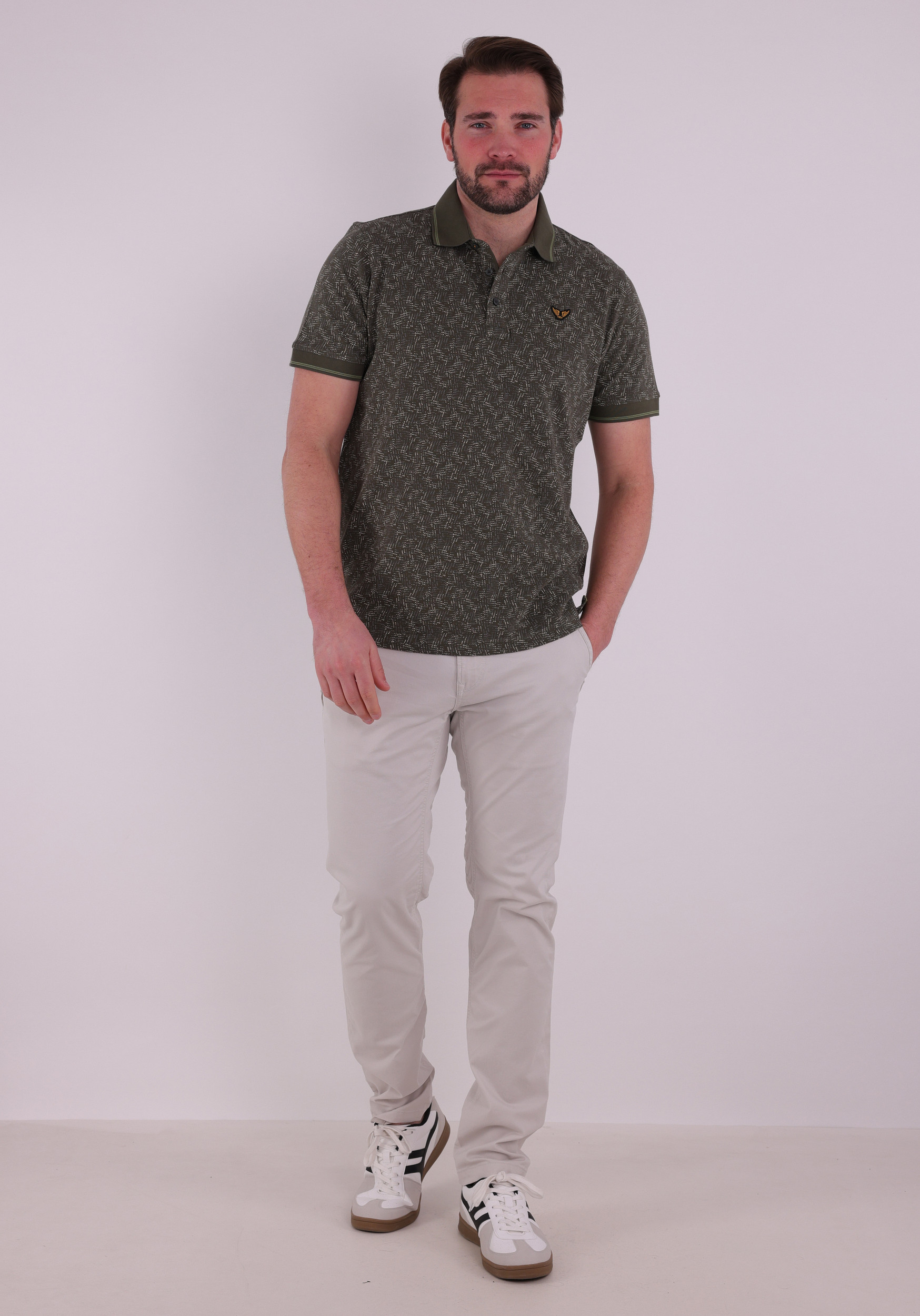 PME Legend Polo PPSS2602852 Midden groen