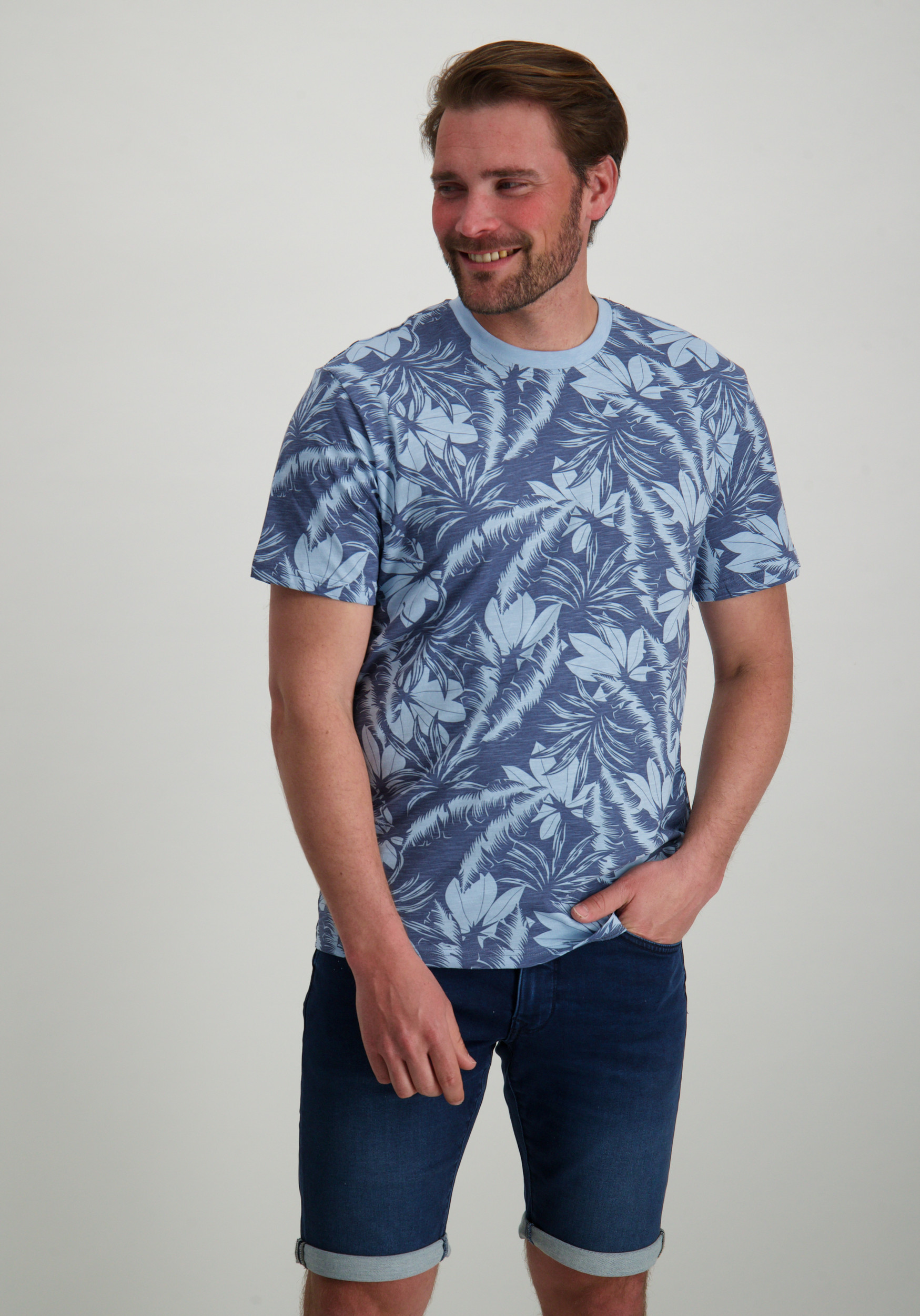 ONLY & SONS T-shirt Perry 22025283 Blauw