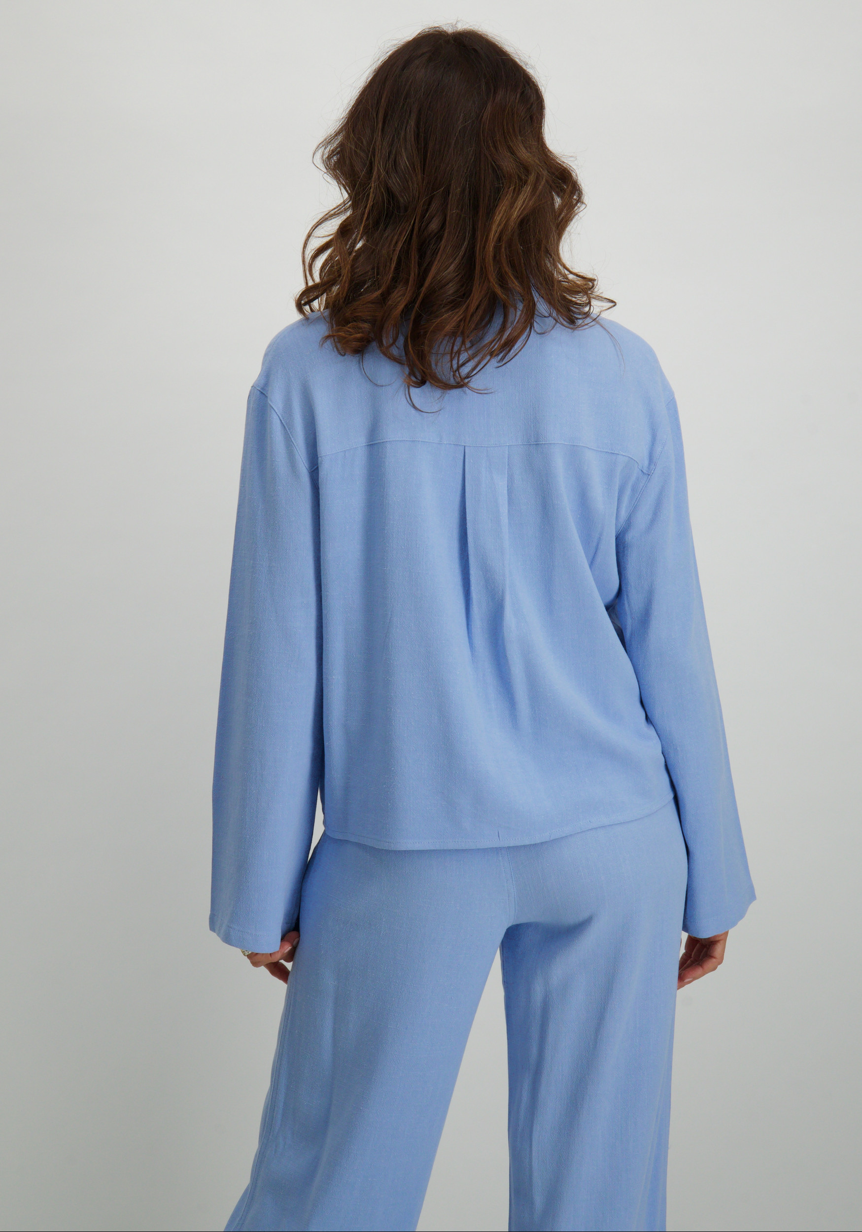 Only Blouse Solvi 15338695 Blauw