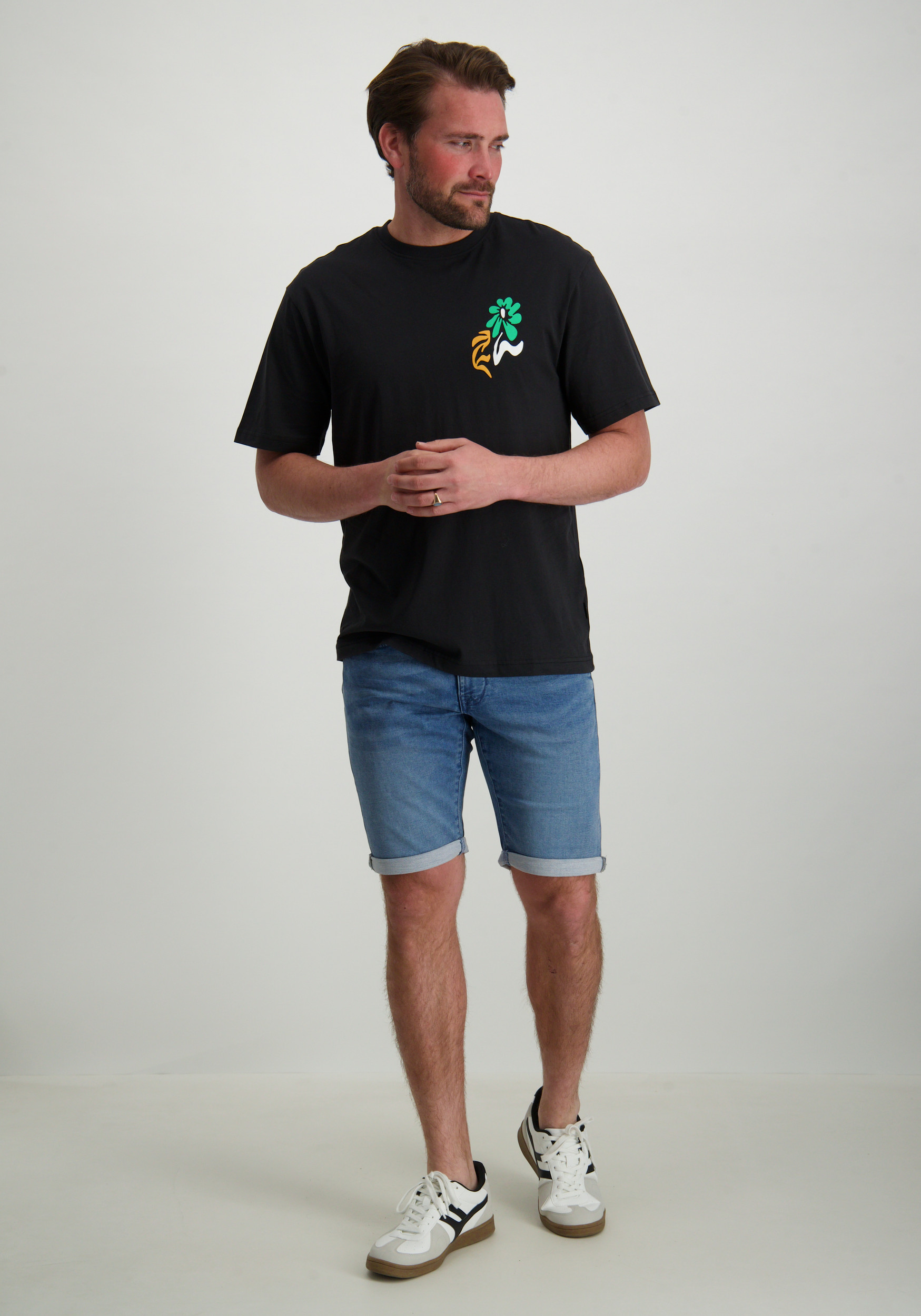 ONLY & SONS T-shirt Keane 22029734 Zwart