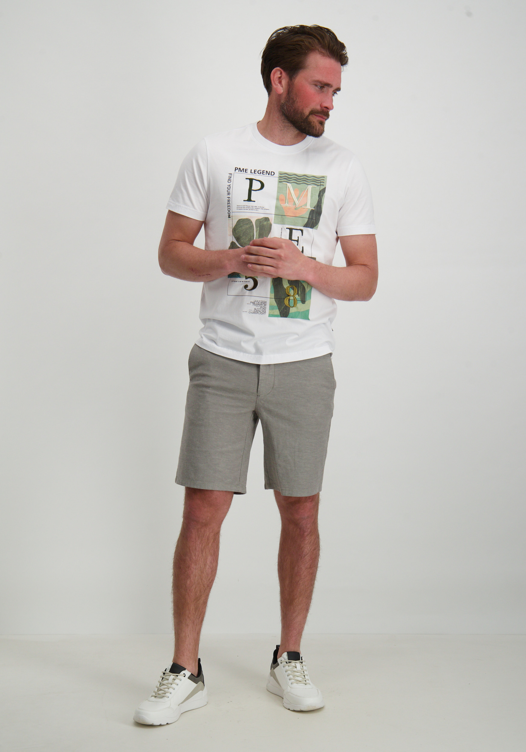 ONLY & SONS Korte broek Mark 22024940 Midden grijs