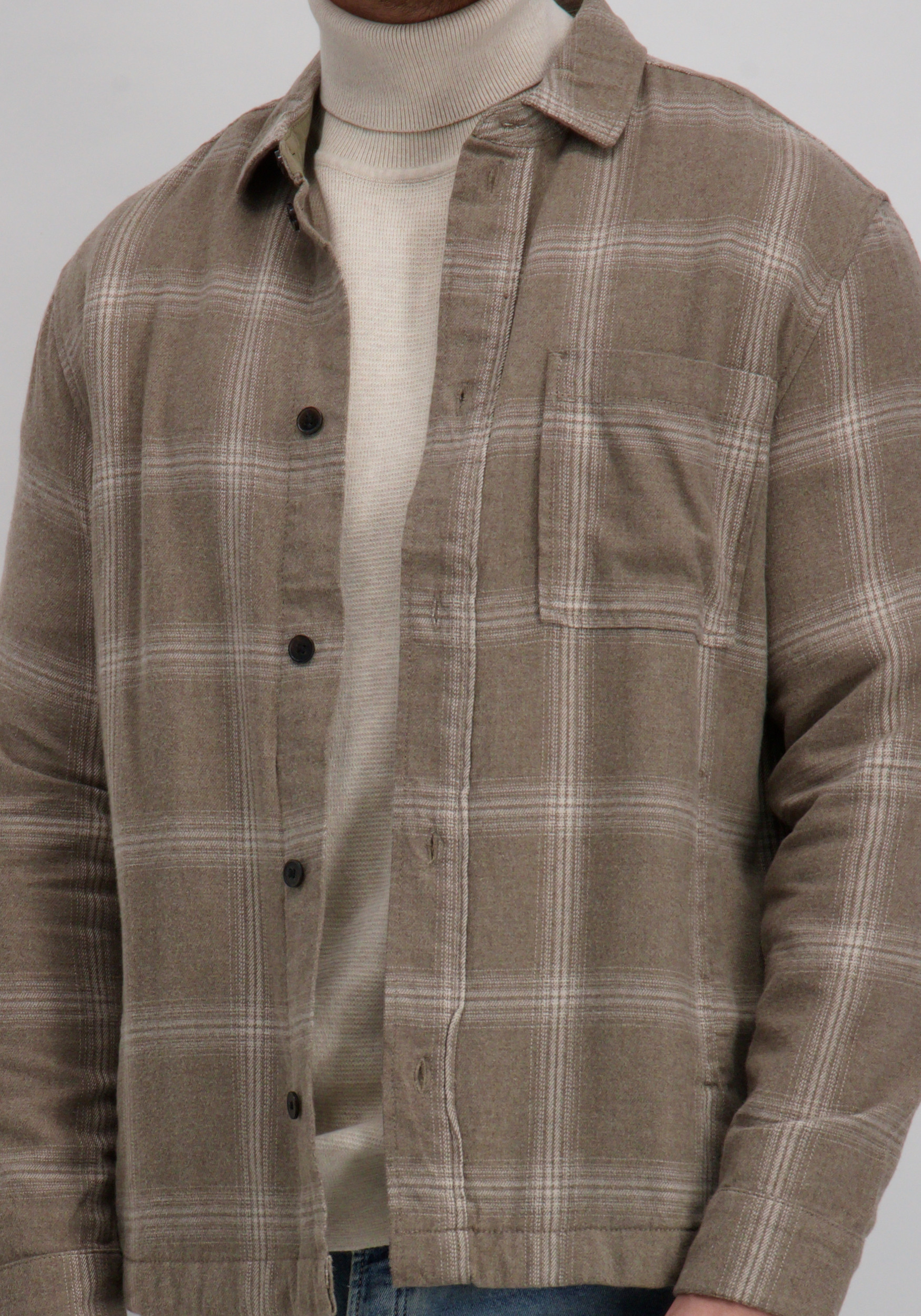 ONLY & SONS Overshirt Aiden 22035467 Zand