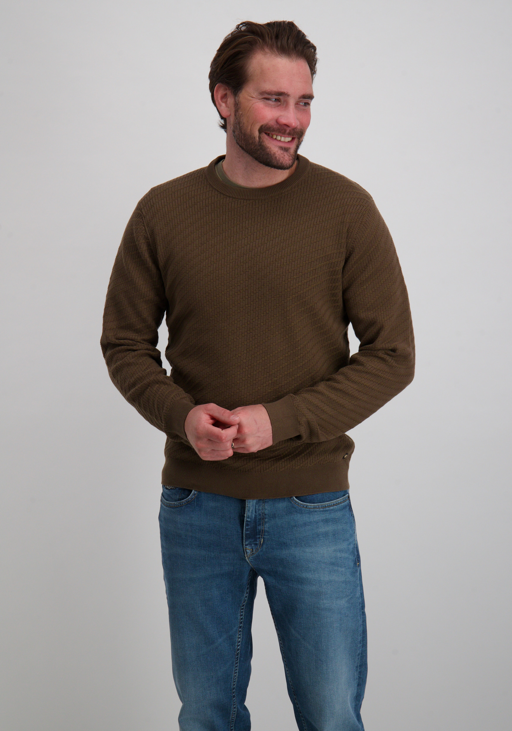 No Excess Trui 29230916 Taupe